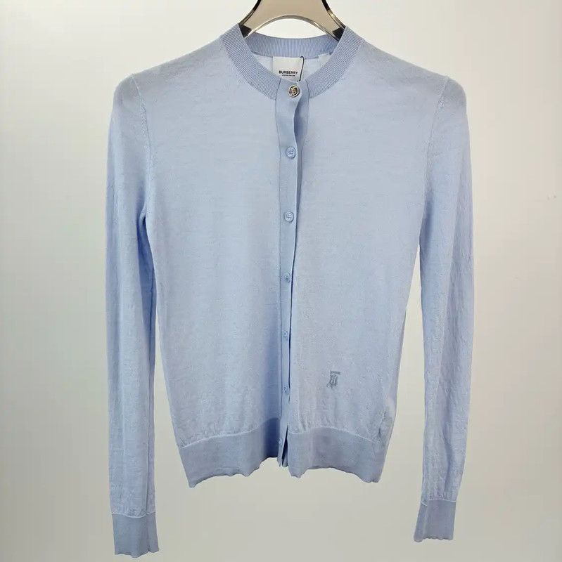 Burberry Burberry Light Blue Women’s Knit Sweater Size XXS / US 00 / IT 34 - 1 Thumbnail