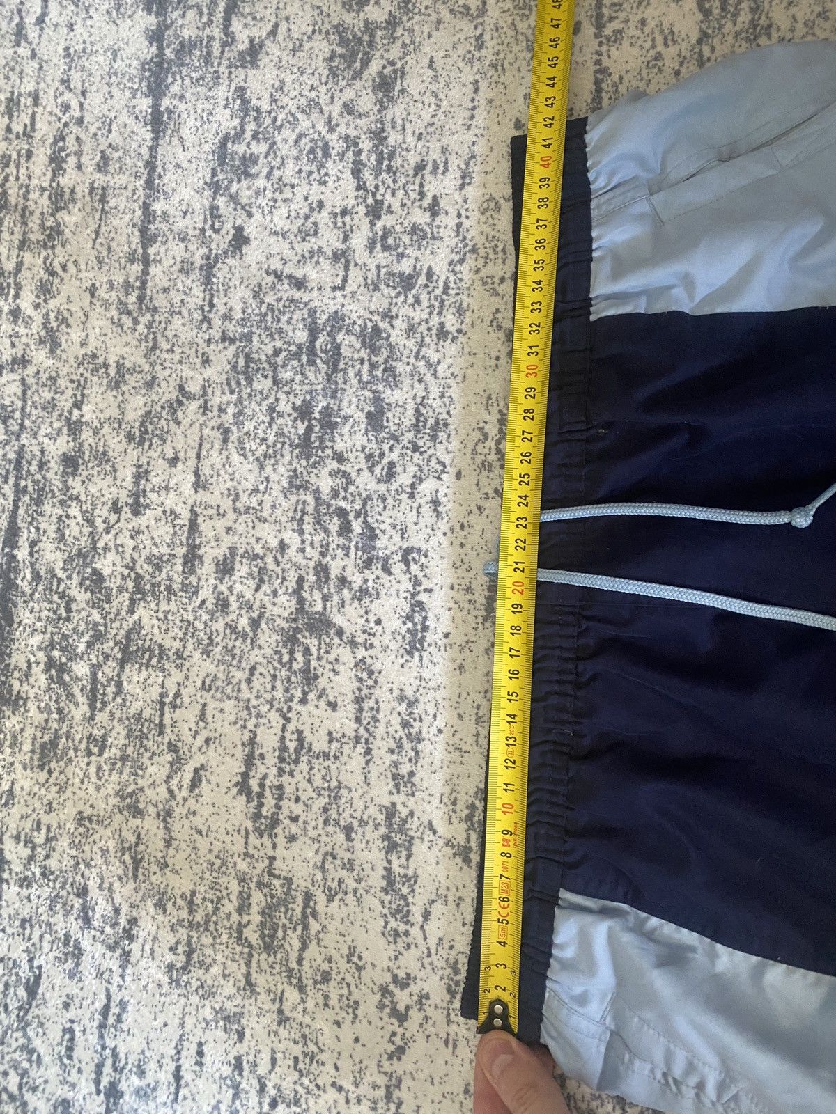 Yves Saint Laurent Yves Saint Laurent Shorts Logo Pants Blue Size US 32 / EU 48 - 12 Thumbnail