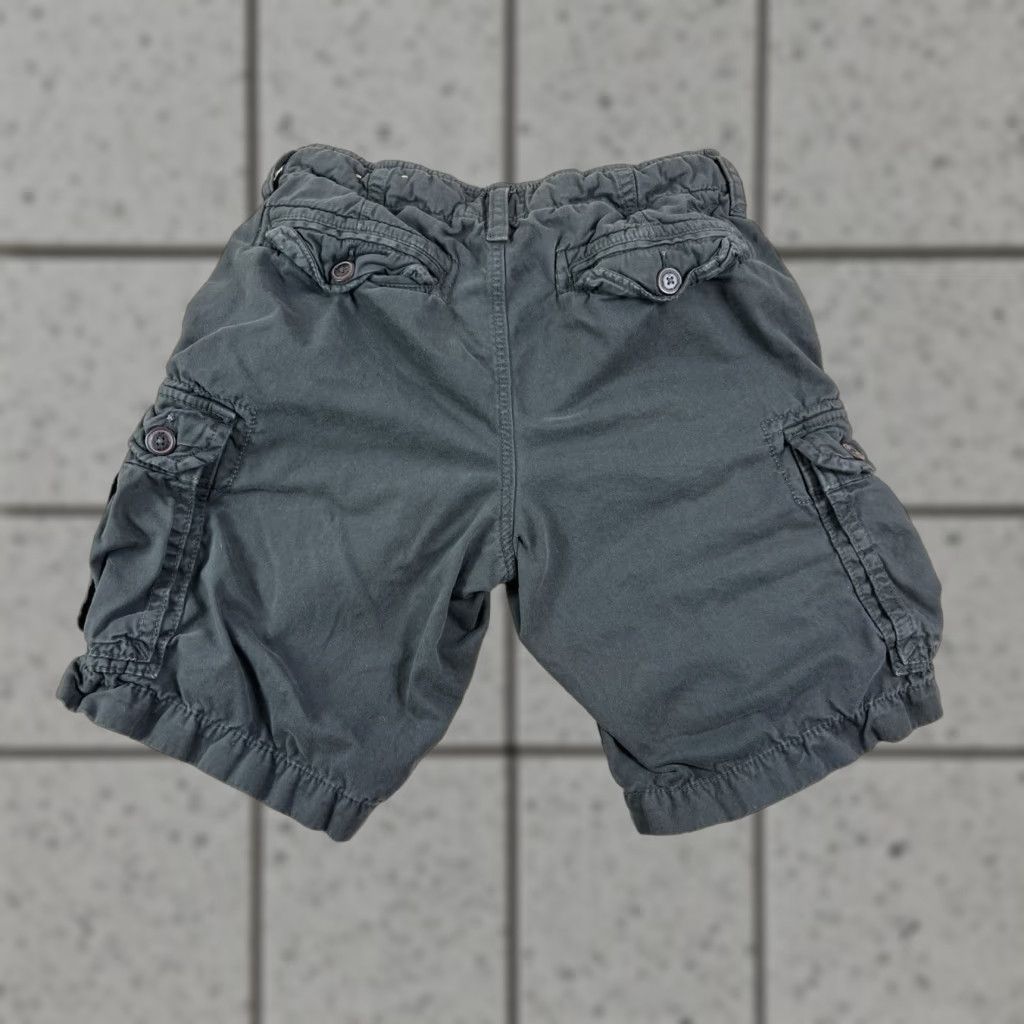 American Eagle Outfitters VINTAGE American Eagle Outfitters Mens Cargo Shorts Dark Gray 100% Cotton Sz 32 Regular Canvas Pocketed Cargo 10 Inseam Casual Outdoor Preppy Size US 32 / EU 48 - 1 Thumbnail
