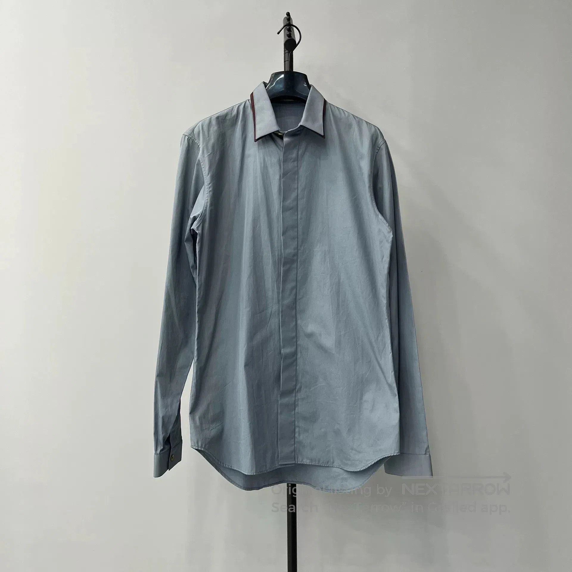 Dior Dior Men's Gray Casual Long Sleeve Shirt. Size US S / EU 44-46 / 1 - 1 Thumbnail