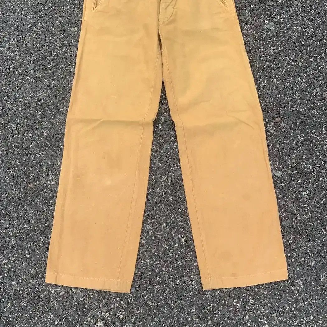 45rpm VINTAGE 45RPM JAPAN TROUSER DUCKCANVAS FADED VERY RARE PANTS Size US 26 / EU 42 - 3 Thumbnail