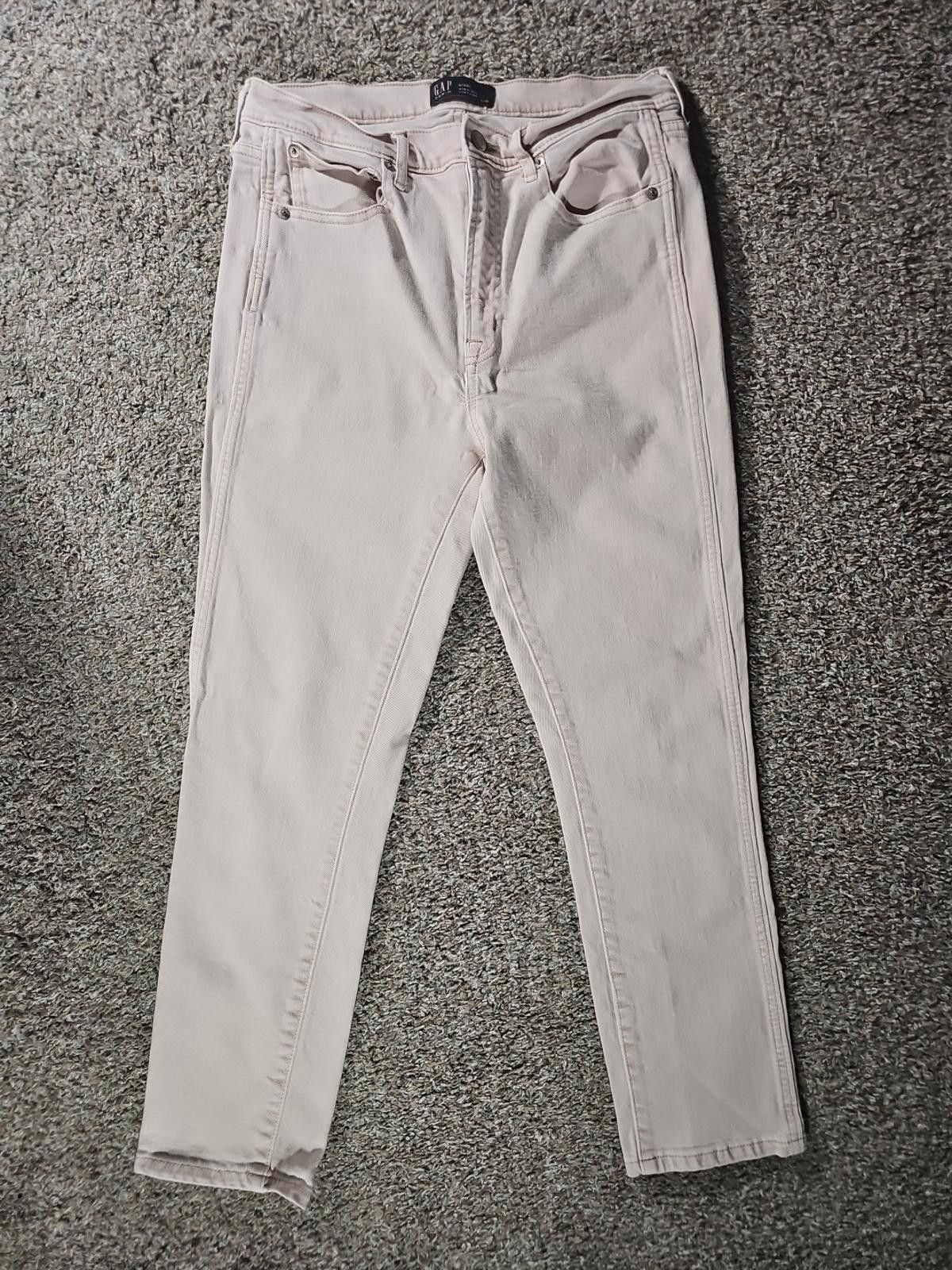 Gap GAP Denim 6/28R High Rise Vintage Slim Jeans Size 28" / US 6 / IT 42 - 1 Thumbnail