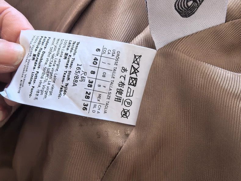 Other maxmara wool coat with belt Size US L / EU 52-54 / 3 - 5 Thumbnail