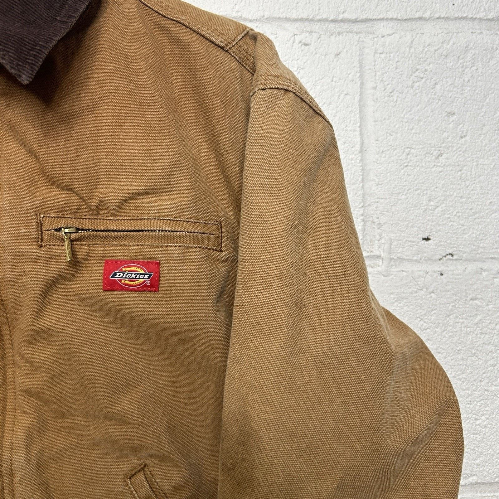 Vintage Dickies Blanket-Lined Canvas Detroit Jacket “Brown”