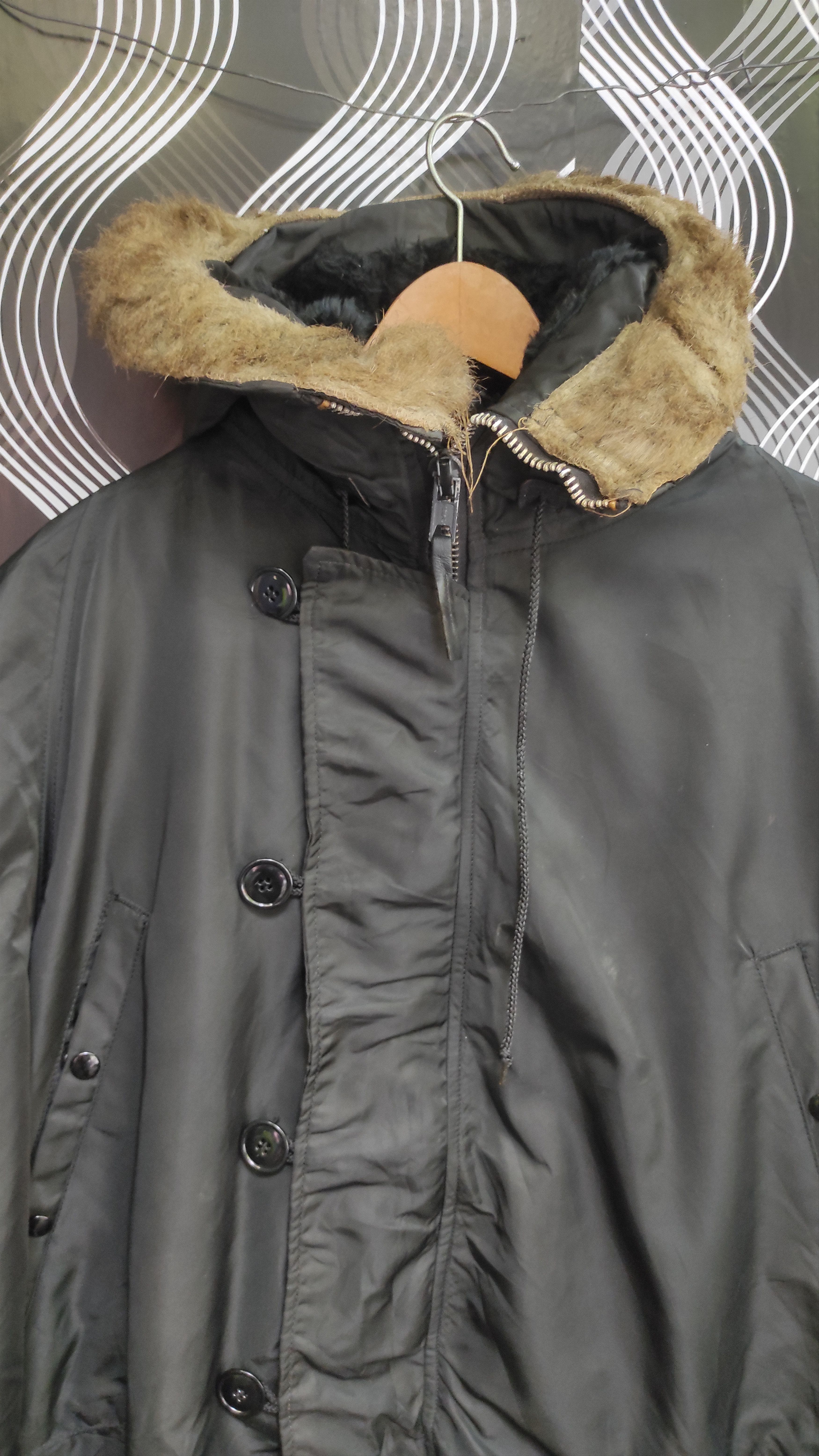 Alpha Industries × Vintage Parka extreme cold weather Size US L / EU 52-54 / 3 - 3 Thumbnail