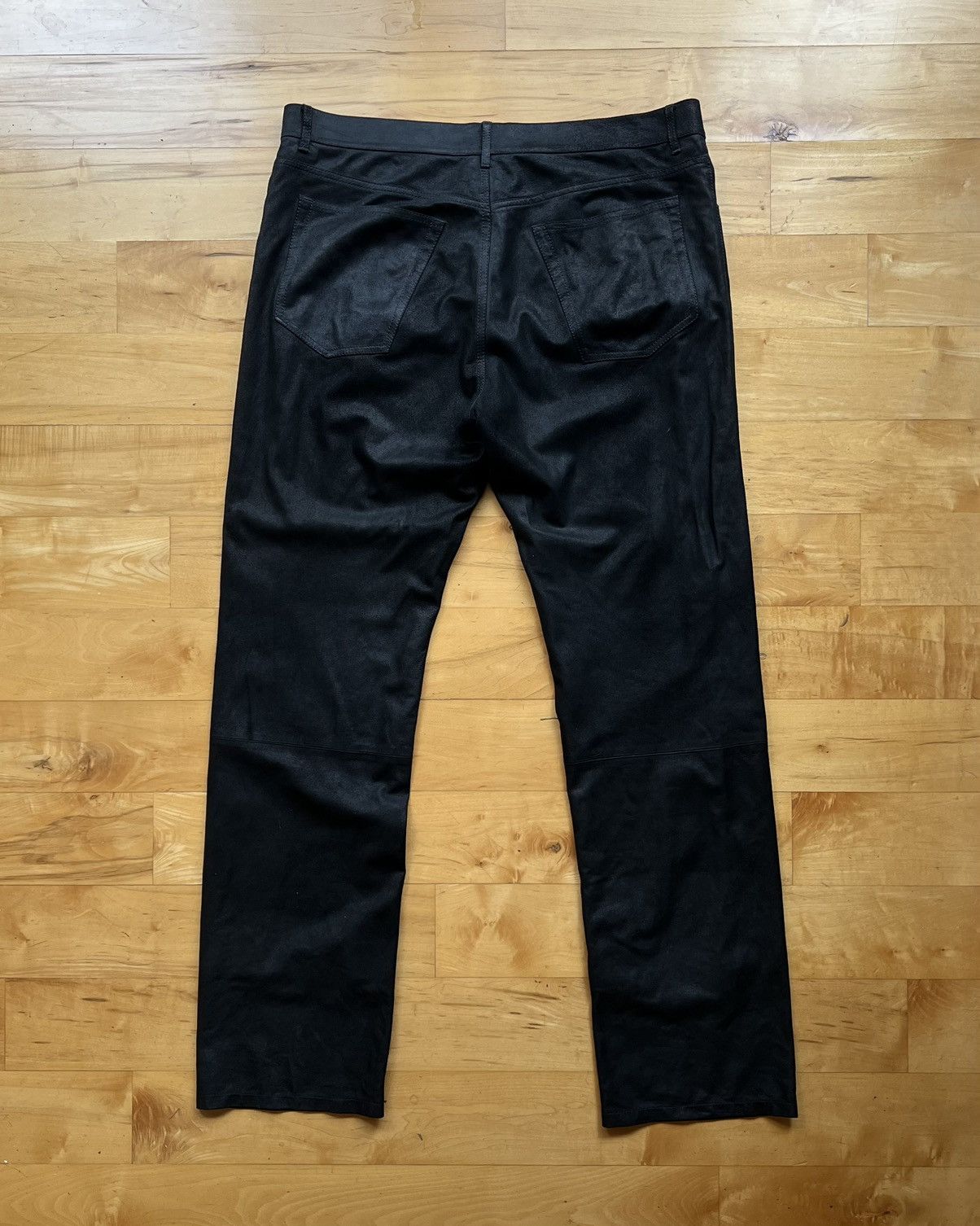 Ann Demeulemeester $2560 Black Calf Leather Angelina Trousers Size US 36 / EU 52 - 11 Thumbnail