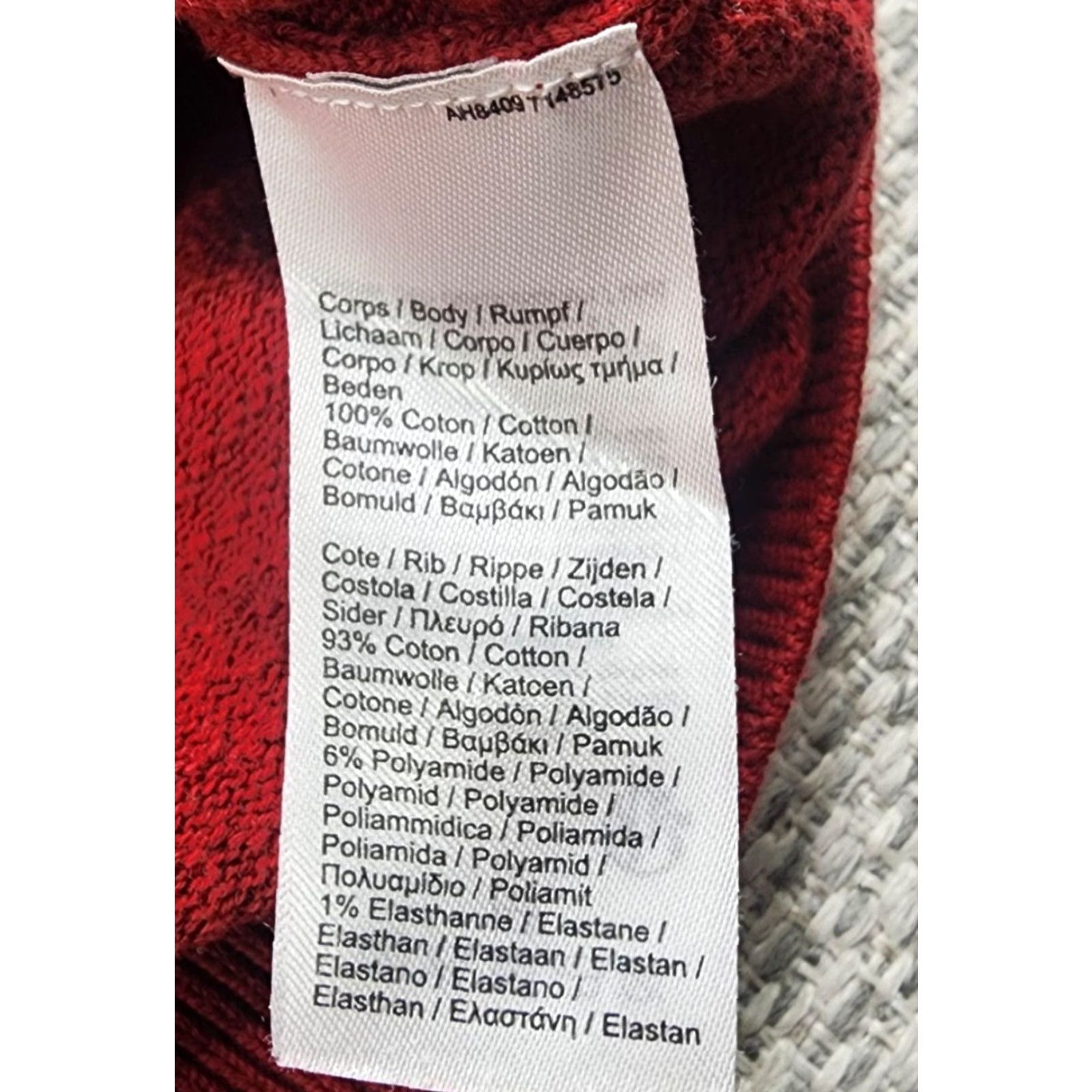 Lacoste Lacoste Sweater Mens XS Red Crewneck Pullover Knit Chest Pocket Logo Size US XS / EU 42 / 0 - 6 Thumbnail