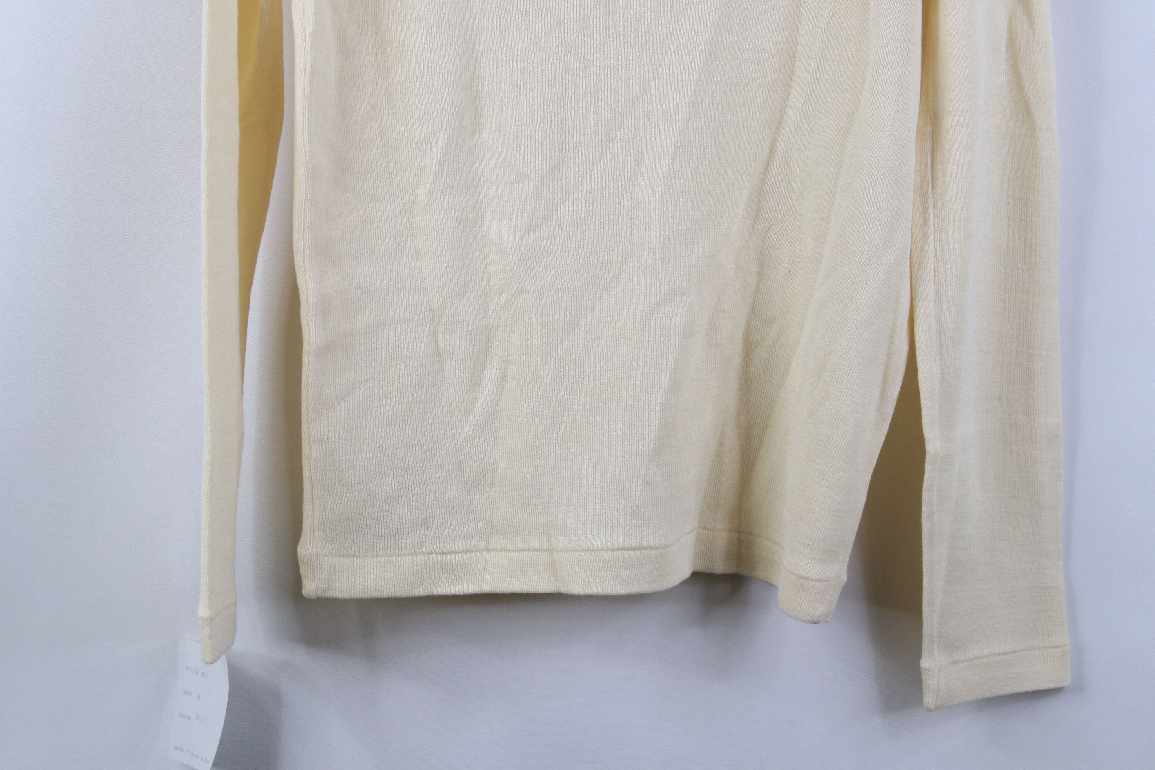 Vintage Deadstock Vintage 90s Streetwear Knit Turtleneck Sweater Size S / US 4 / IT 40 - 11 Thumbnail