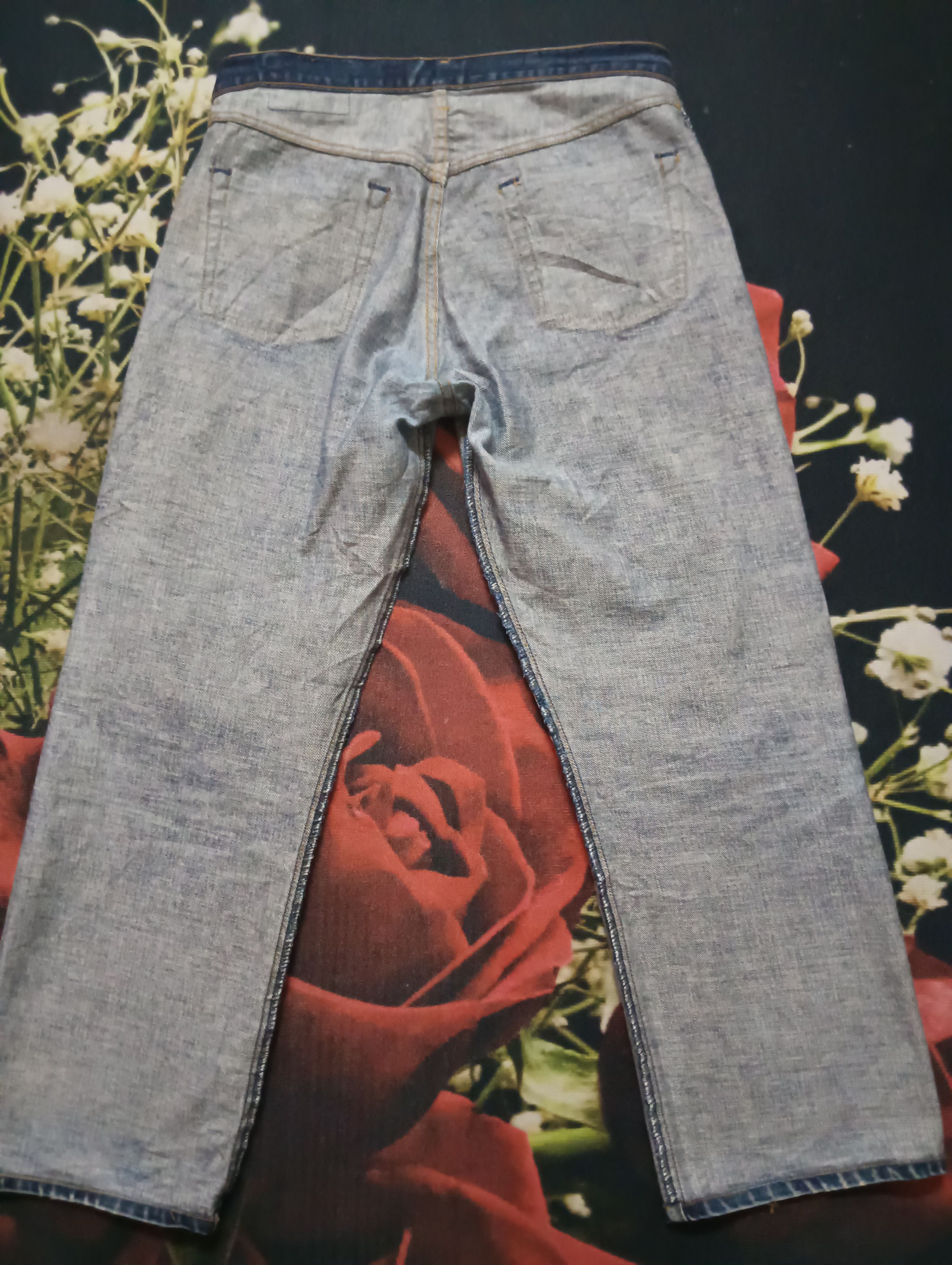 Levi's Vintage Clothing Levi's 502 Vintage Selvedge Denim Size US 33 - 5 Thumbnail