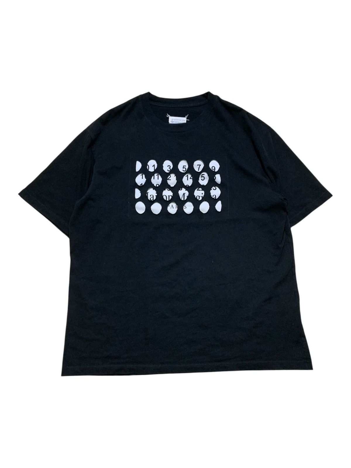 Maison Margiela Maison Margiela Punched Holes Tshirt Size US L / EU 52-54 / 3 - 1 Thumbnail