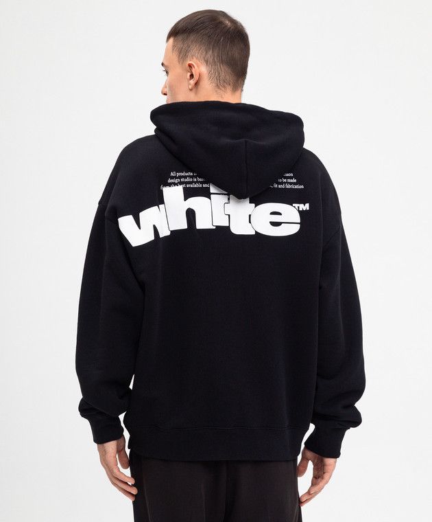 Off-White o1s22i1n1124 Oversized Hoodie in Black Size US S / EU 44-46 / 1 - 4 Thumbnail