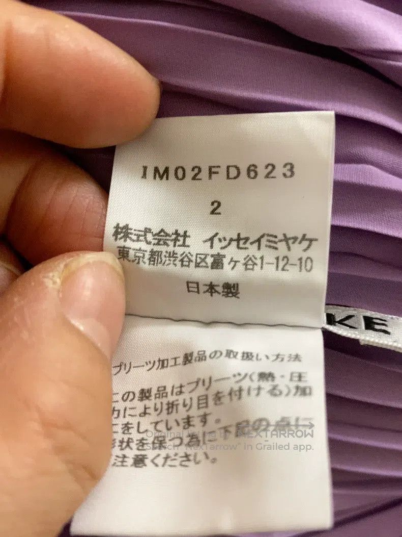 Issey Miyake Issey Miyake Purple Coat Size M / US 6-8 / IT 42-44 - 5 Thumbnail