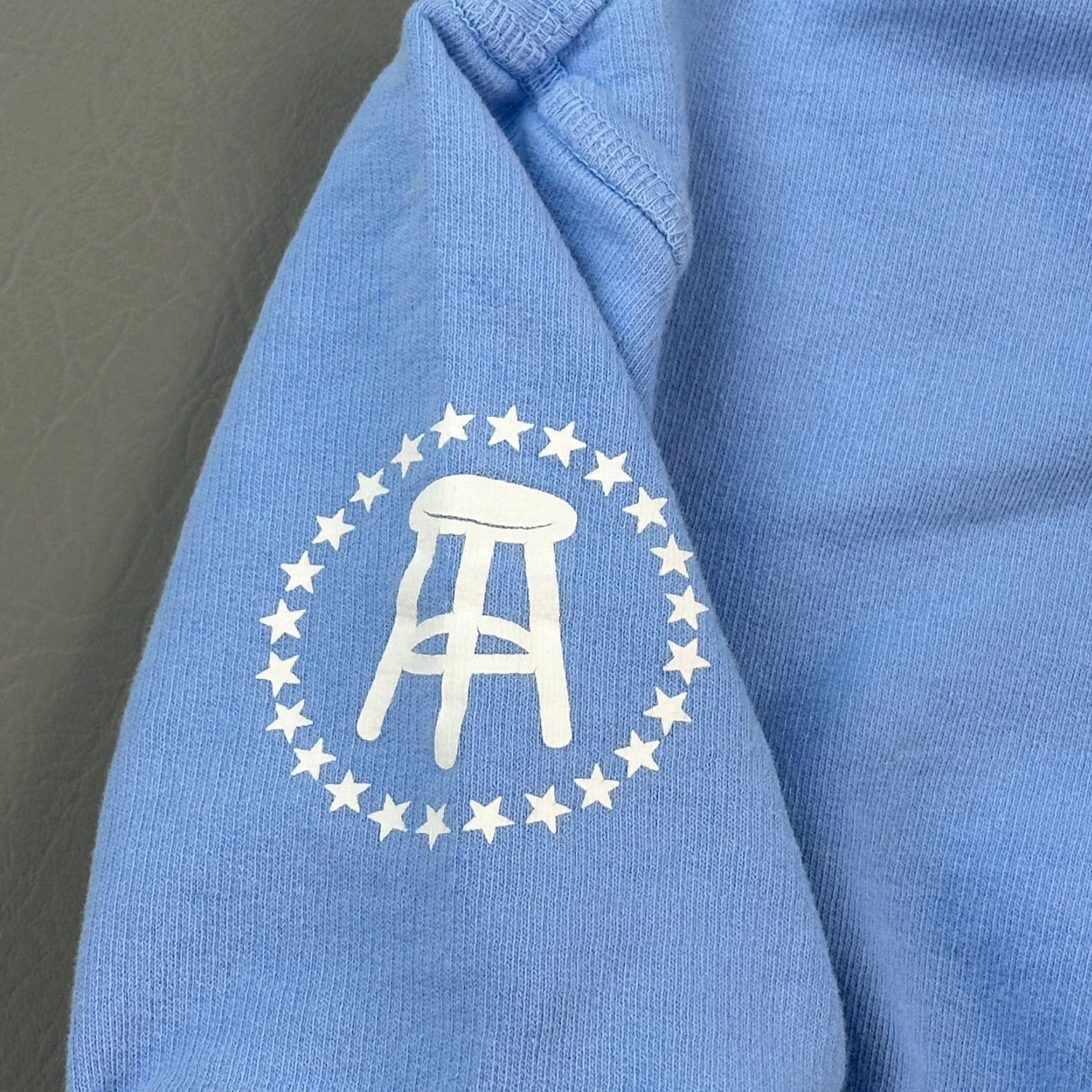 Vintage Barstool Sports Hoodie Women’s Small Blue Call Her Daddy Crop Graphic USA Made Size M / US 6-8 / IT 42-44 - 5 Thumbnail