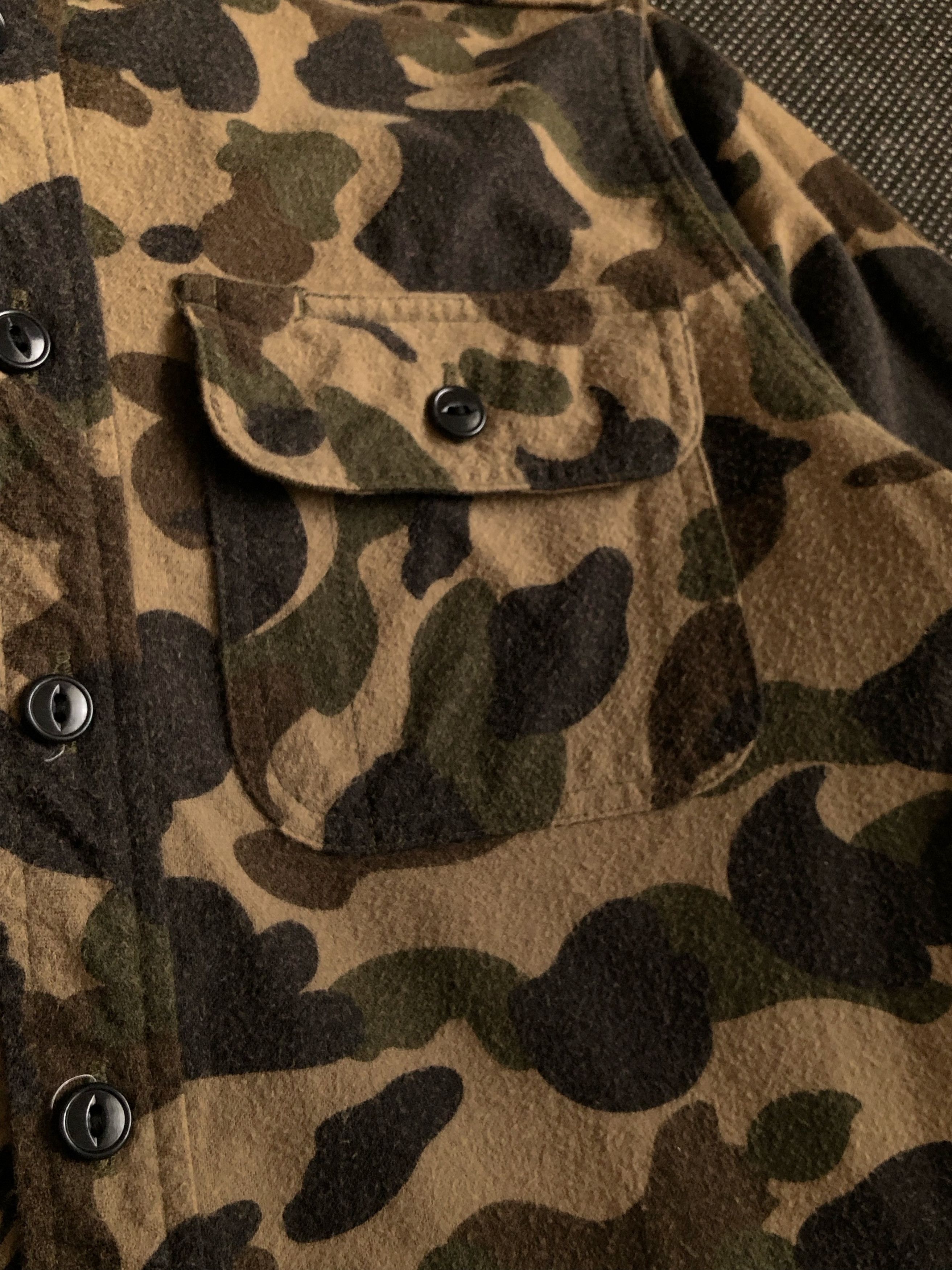 Bape 1ST CAMO SHIRT HOODIE Size US S / EU 44-46 / 1 - 10 Thumbnail