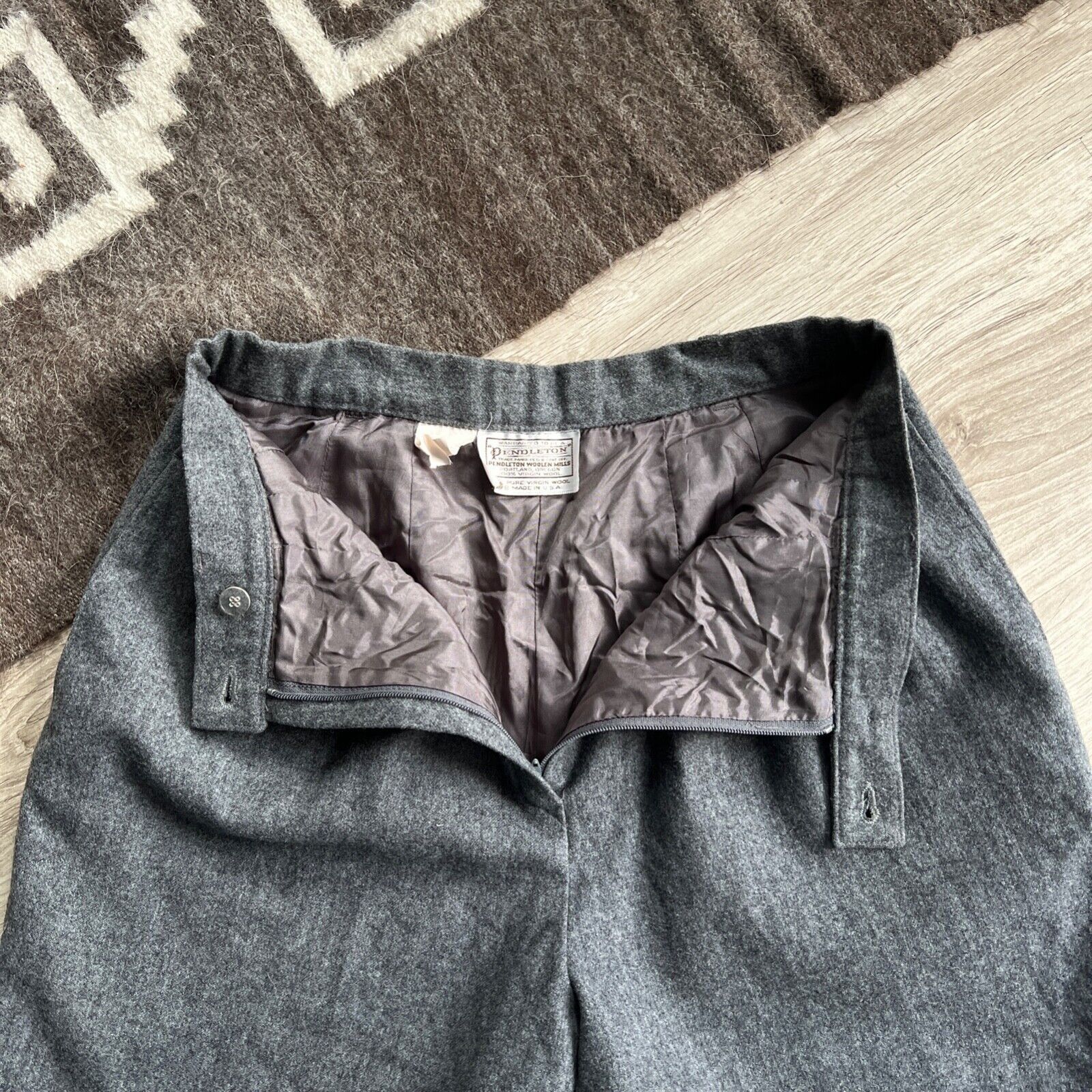 Pendleton Pendelton USA Made Vintage Wool Shorts 8750AC Size 34" / US 12 / IT 48 - 2 Thumbnail
