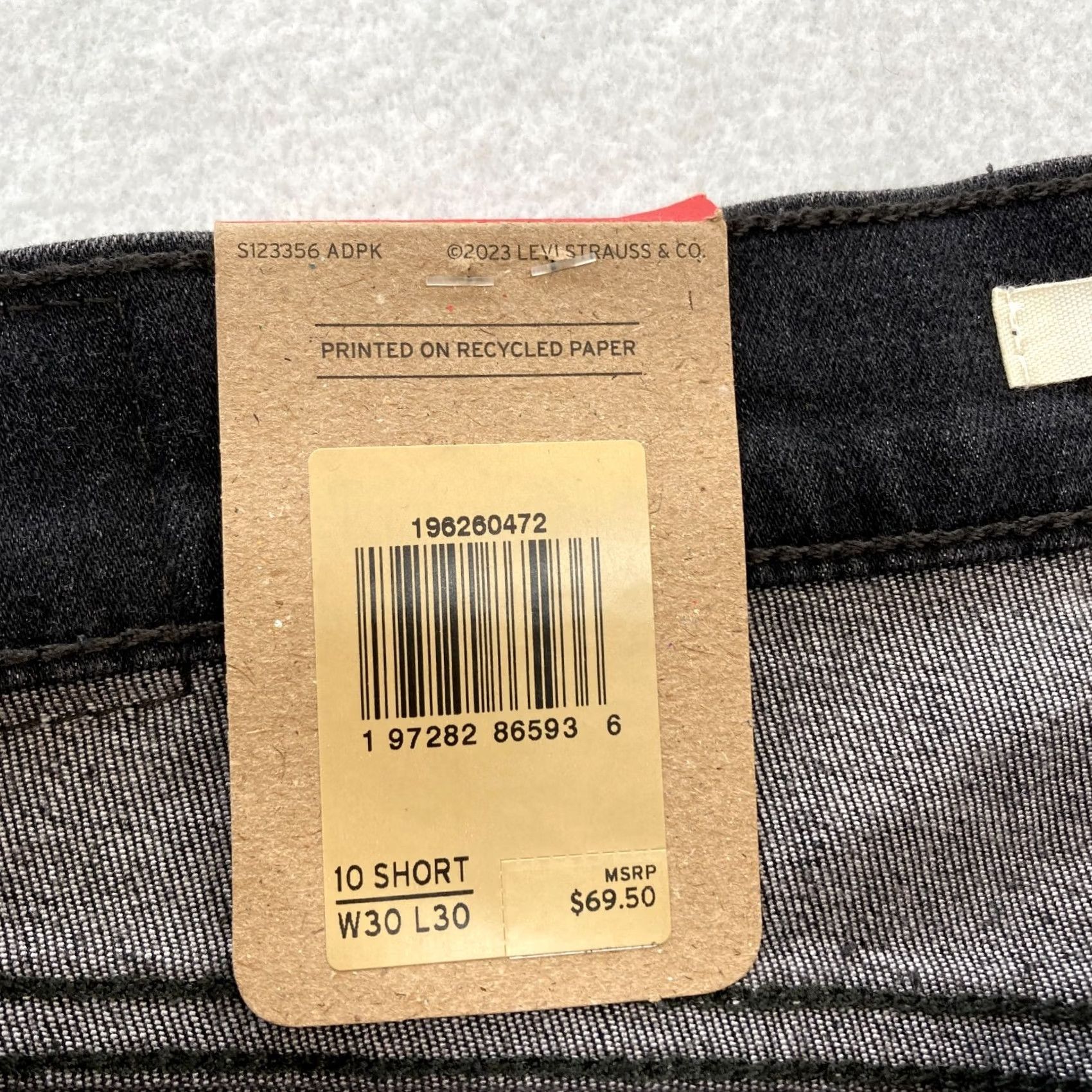 Levi's Levi's 311 Shaping Skinny Jeans Women's 30 Black Stretch Denim Mid Rise Pants Jeans Size 30" / US 8 / IT 44 - 6 Thumbnail