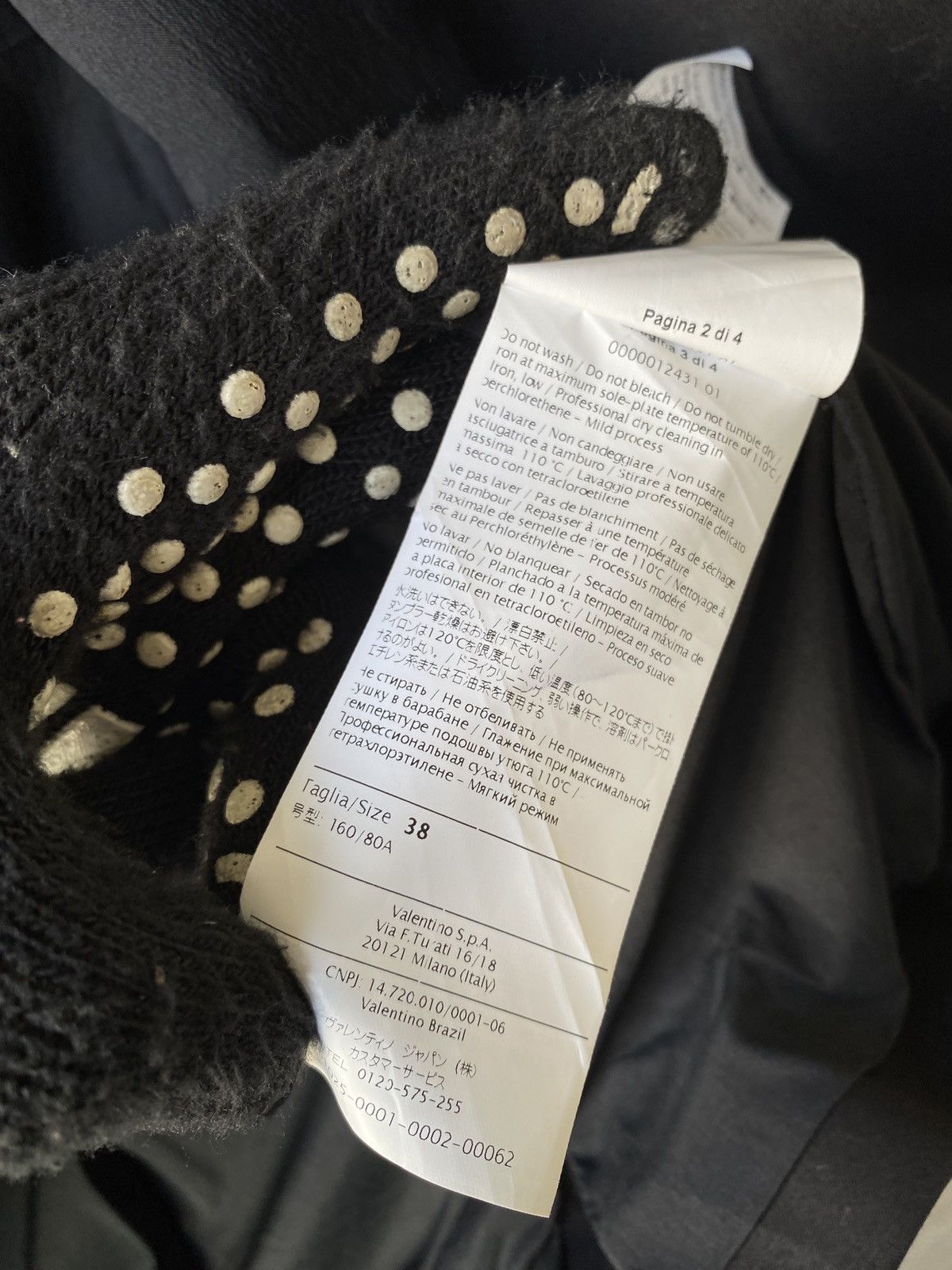 RED Valentino RED Valentino Black Coat Size S / US 4 / IT 40 - 13 Thumbnail