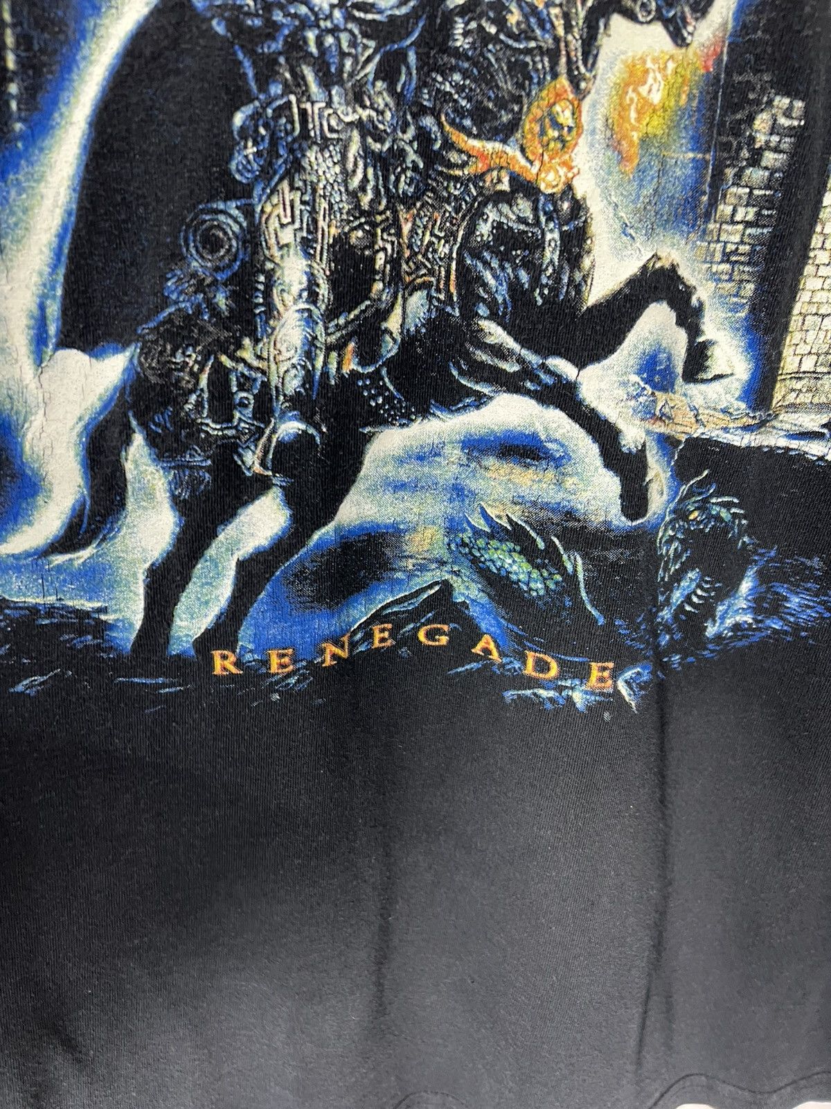 Band Tees Vintage Streetwear Band Rock Hammerfall Renegade Long Sleeve Size US L / EU 52-54 / 3 - 4 Thumbnail