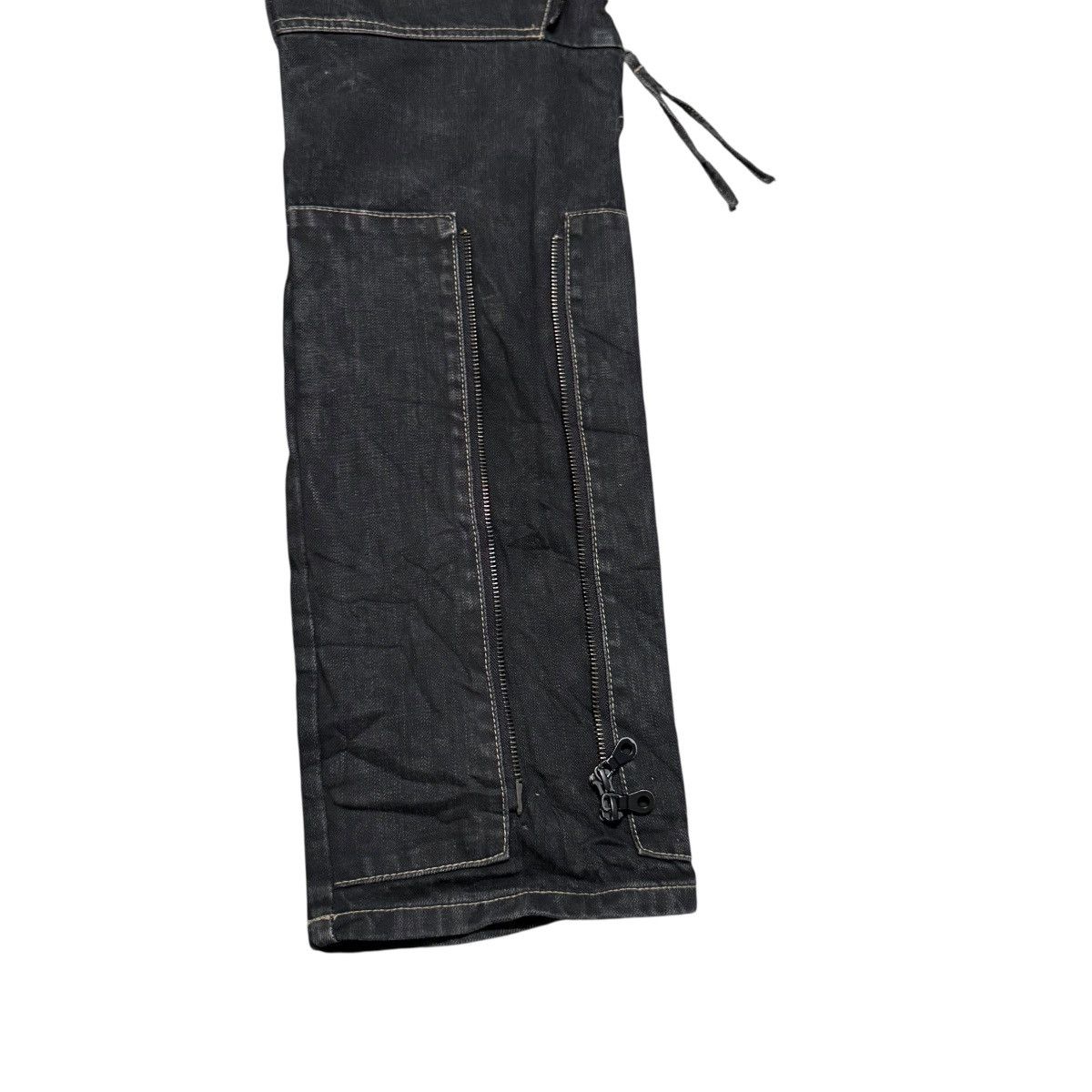 PPFM PPFM Bondage Black Denim Jeans Size US 32 / EU 48 - 17 Thumbnail