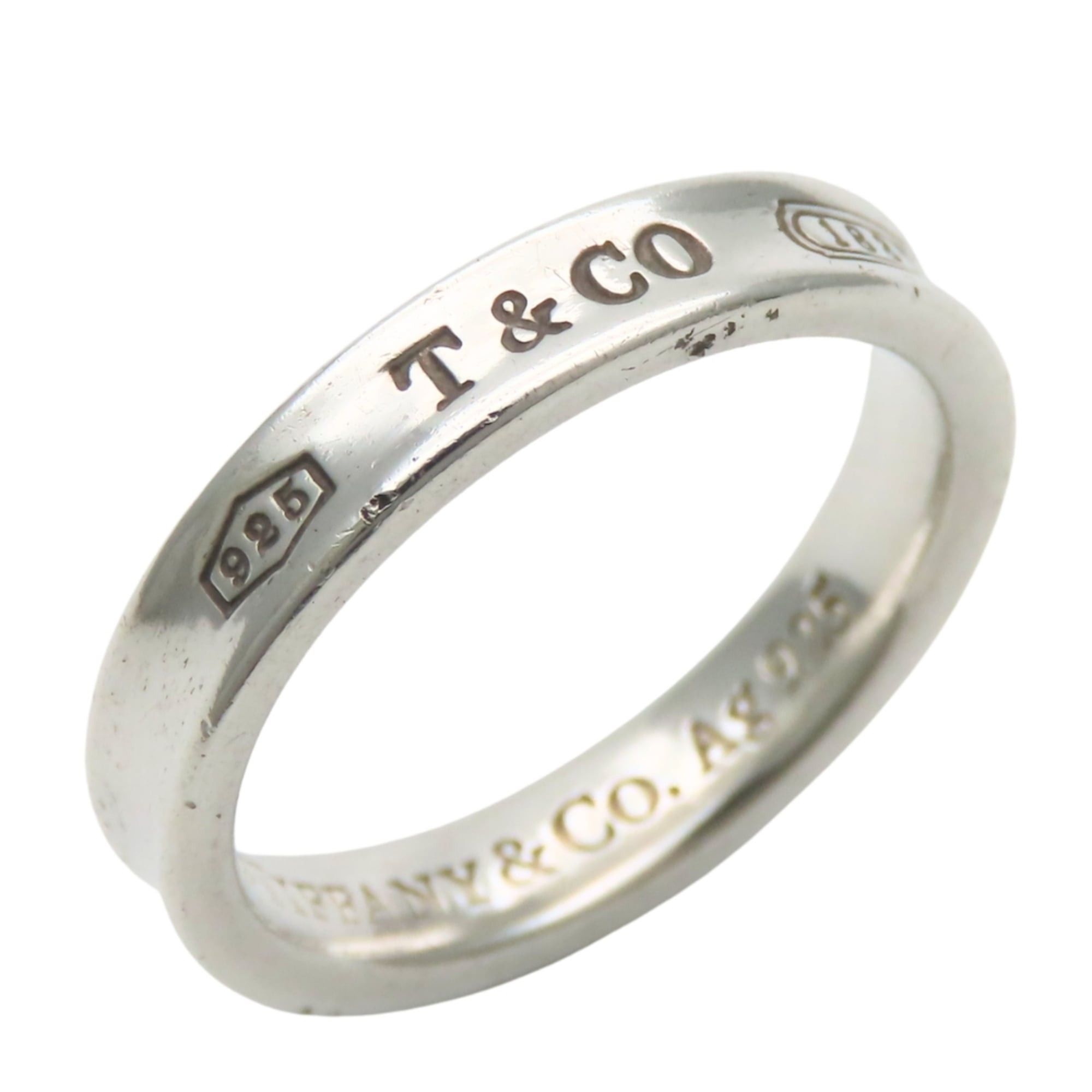 Tiffany & Co. Tiffany & Co. 1837 Narrow Ring, Sterling Silver 925, Approx. 4.1g, Women's. Size ONE SIZE - 1 Thumbnail