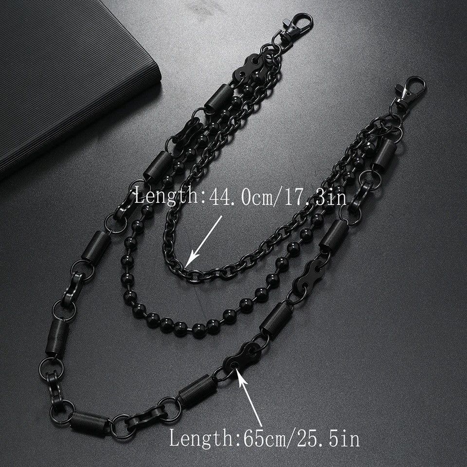 Jewelry Vintage personality pants chain Size ONE SIZE - 3 Thumbnail