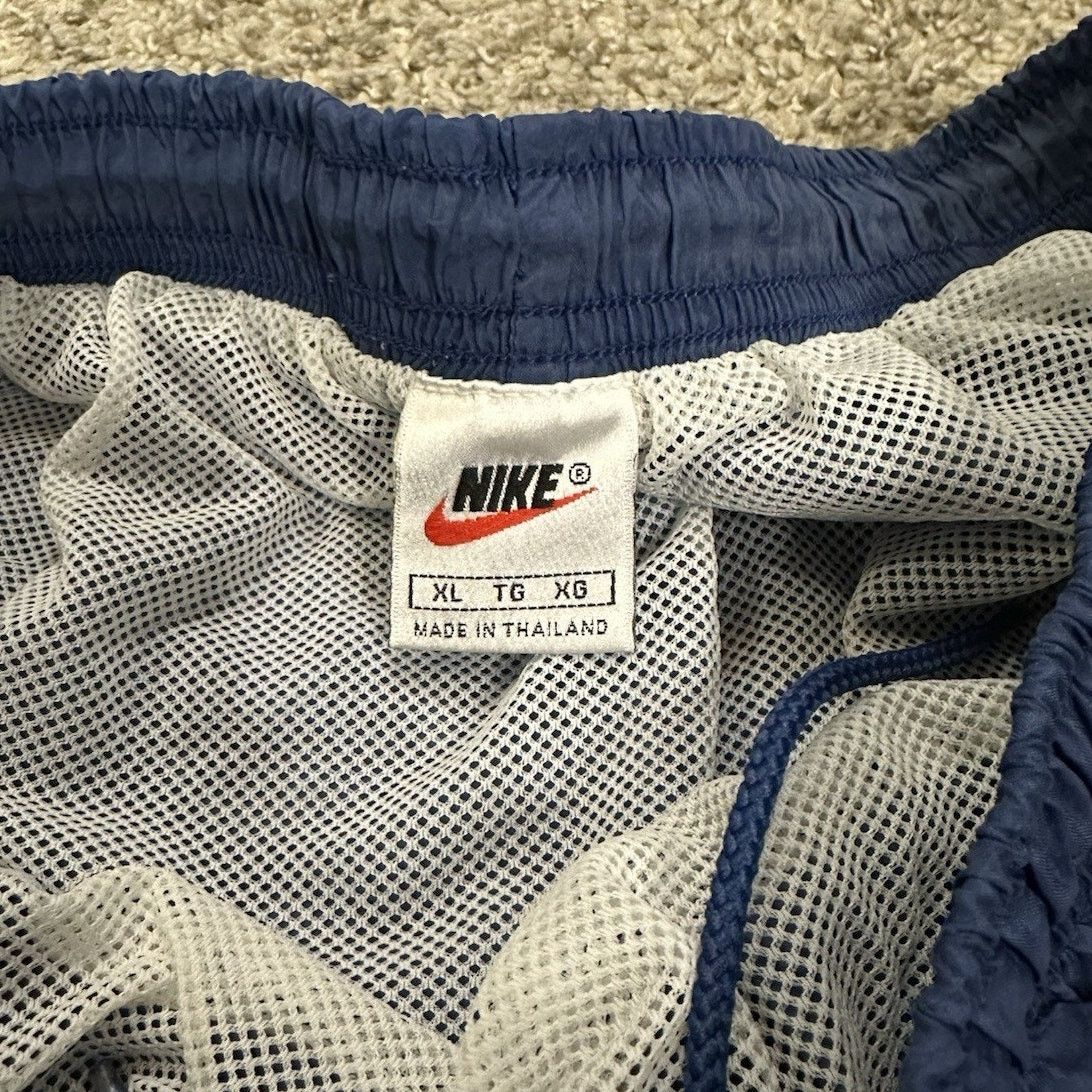 Nike × Vintage Vintage 90s Nike Swoosh Nylon Swim Shorts Men's XL Lined Size US 32 / EU 48 - 3 Thumbnail