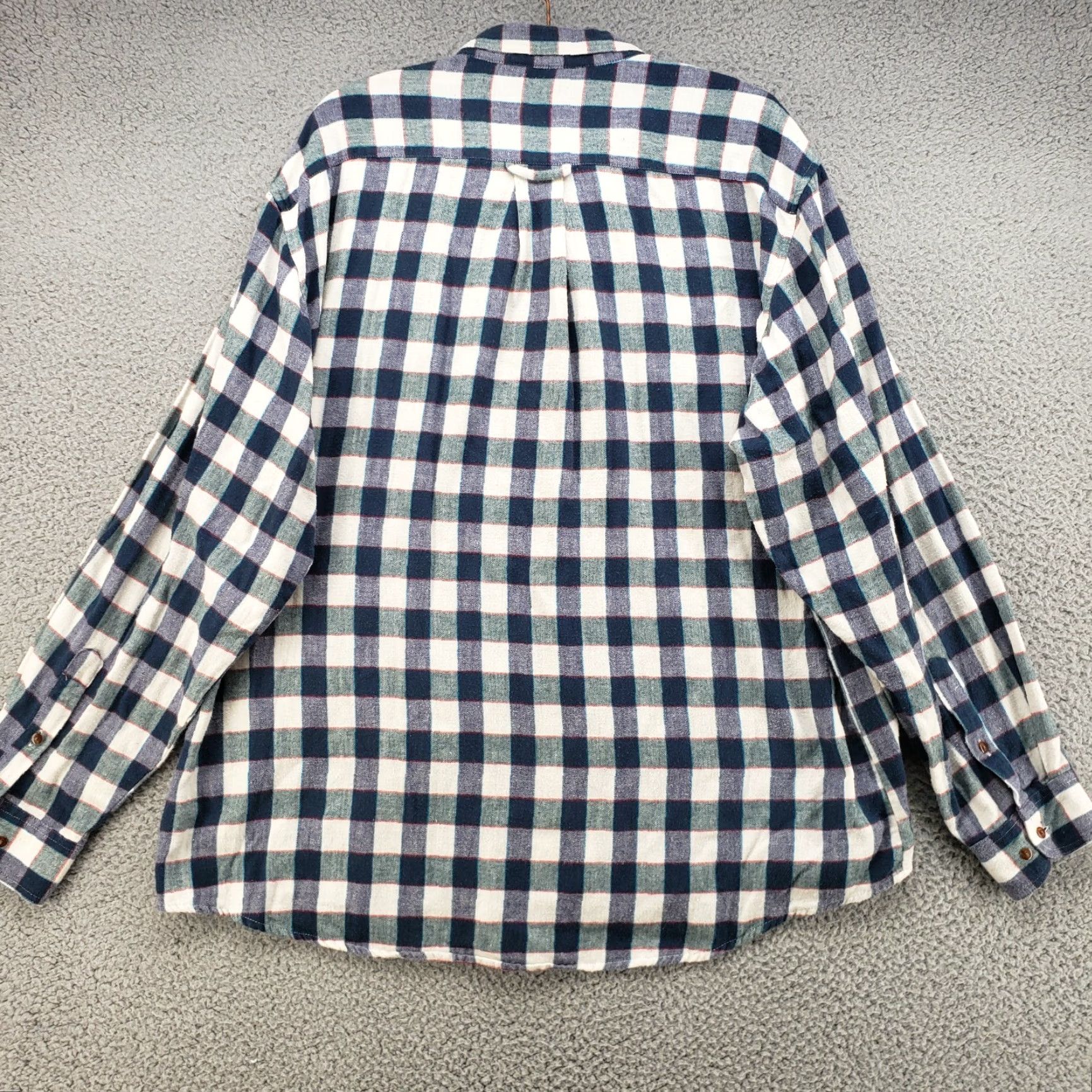 Vintage VINTAGE Kenny Rogers SHIRT Mens XL Flannel Buffalo Check Button-Up Blue White 80s 90s Music Casual Mens Size US XL / EU 56 / 4 - 6 Thumbnail