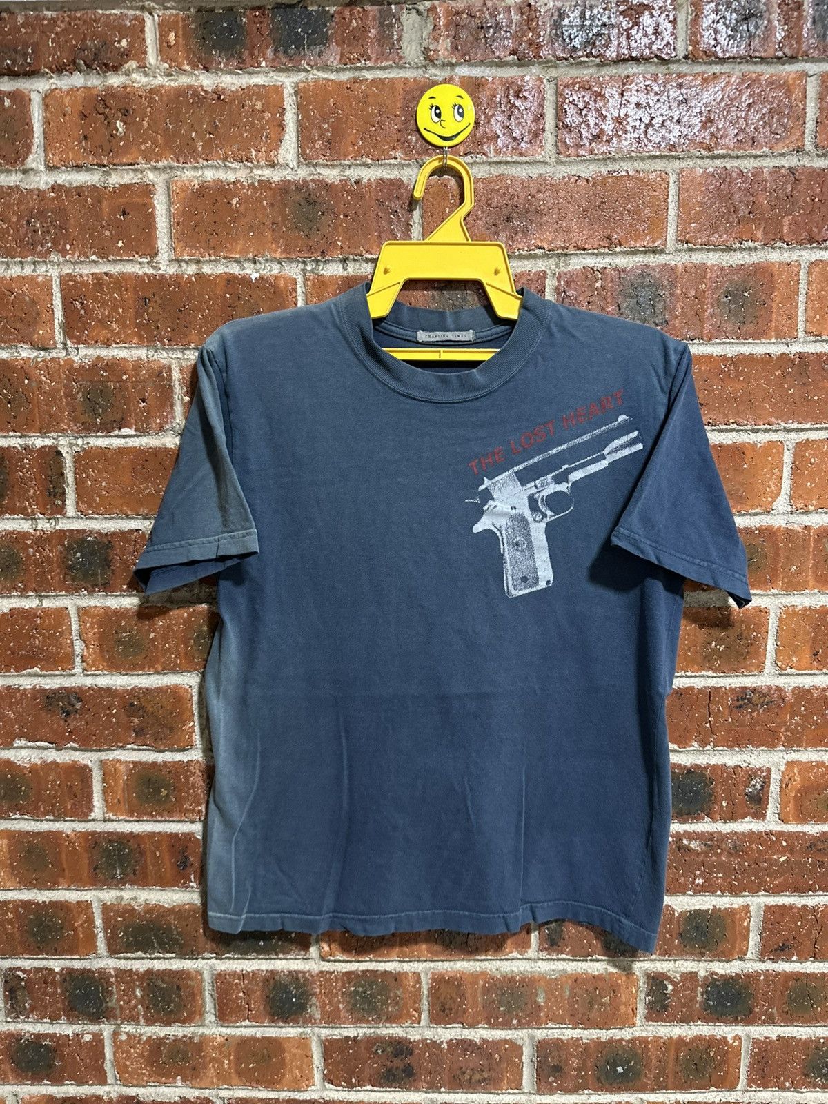 Band Tees Thrashed Vintage The Lost Heart Sun Faded Grunge Tee Size US M / EU 48-50 / 2 - 1 Thumbnail