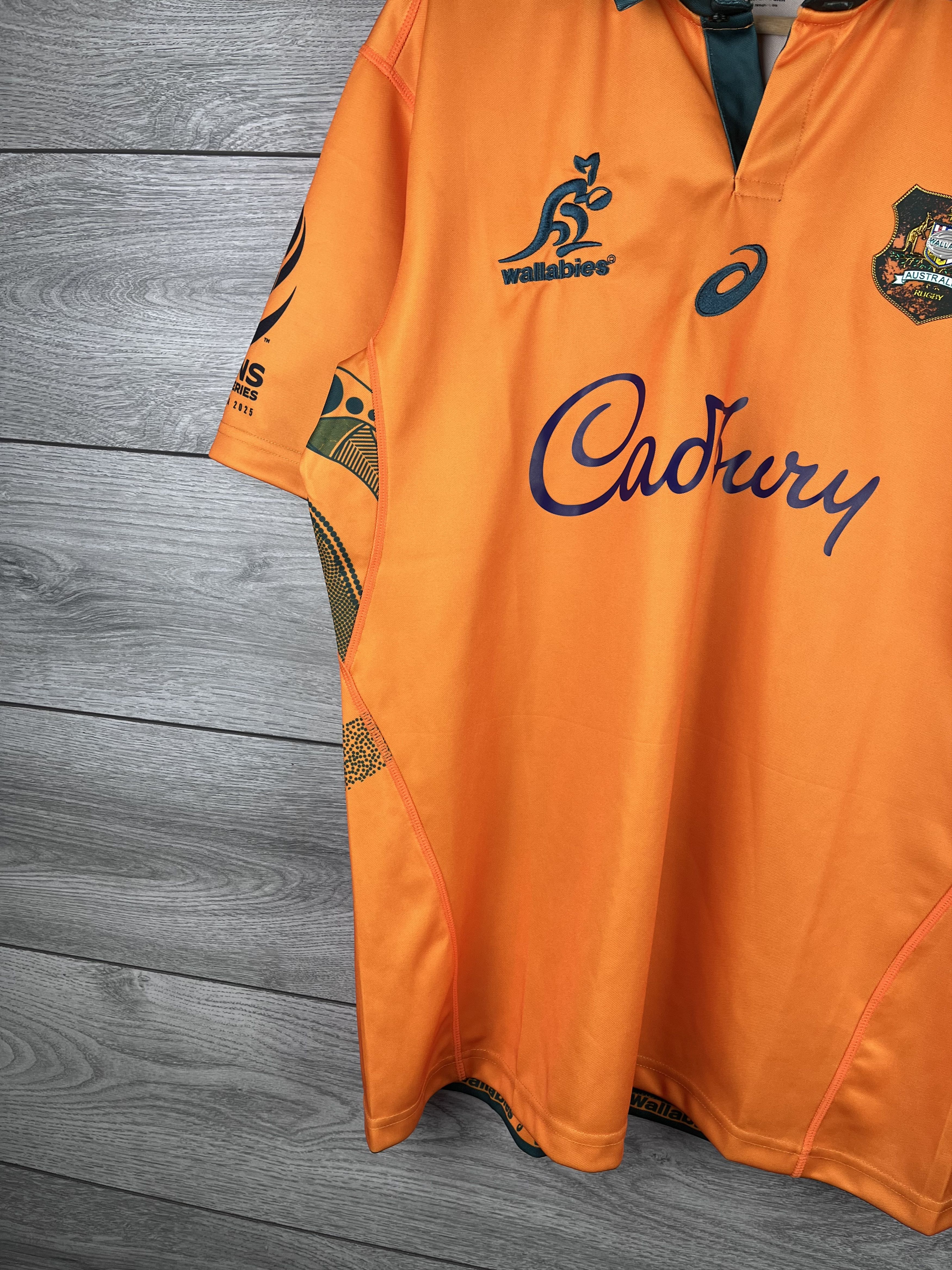 Reebok Wallabies rugby t-shirt Australia Size US XL / EU 56 / 4 - 4 Thumbnail