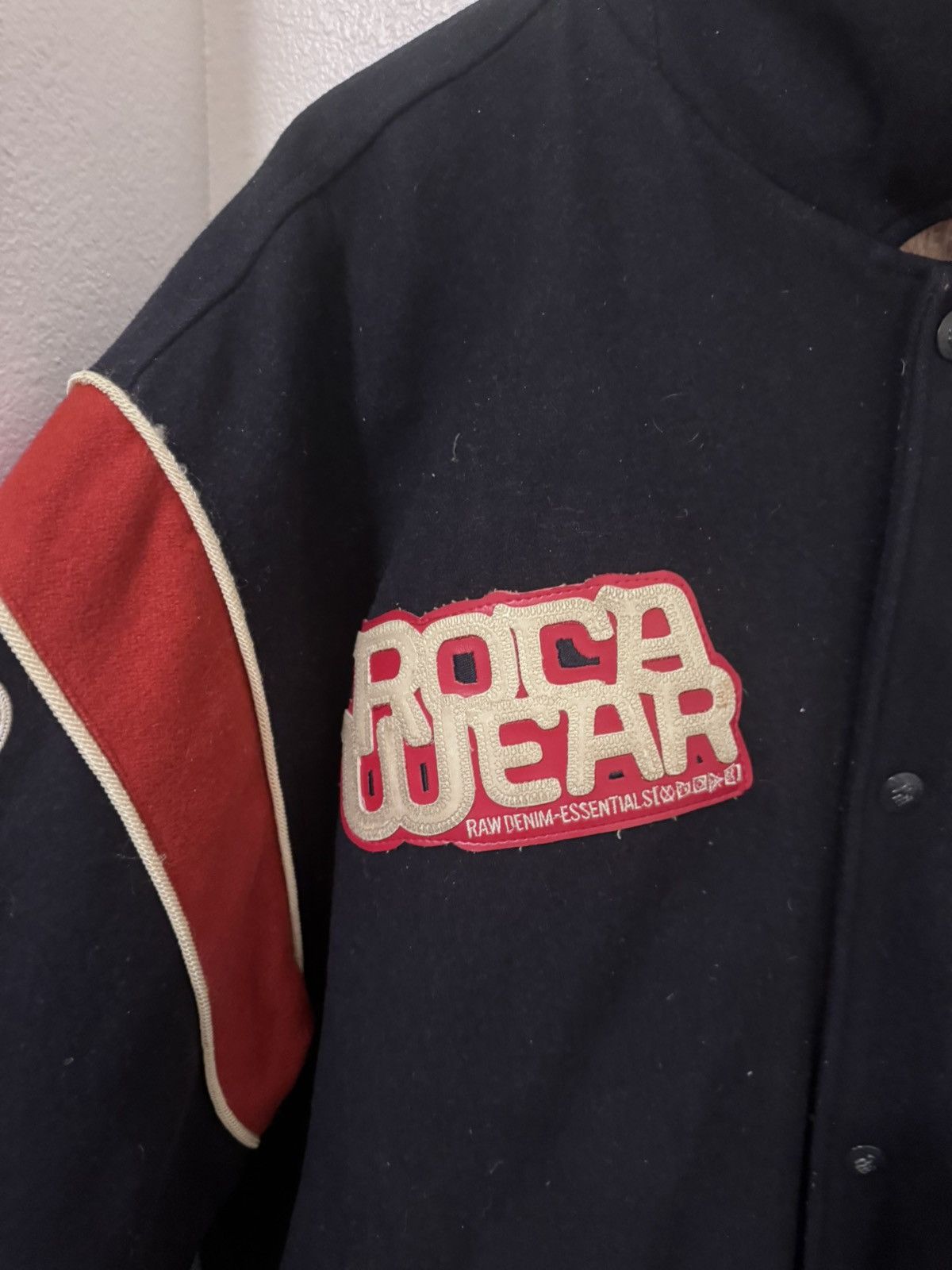 Rocawear *RARE* 90S X Y2K ROCAWEAR VARSITY LETTERMAN JACKET Size US XL / EU 56 / 4 - 3 Thumbnail