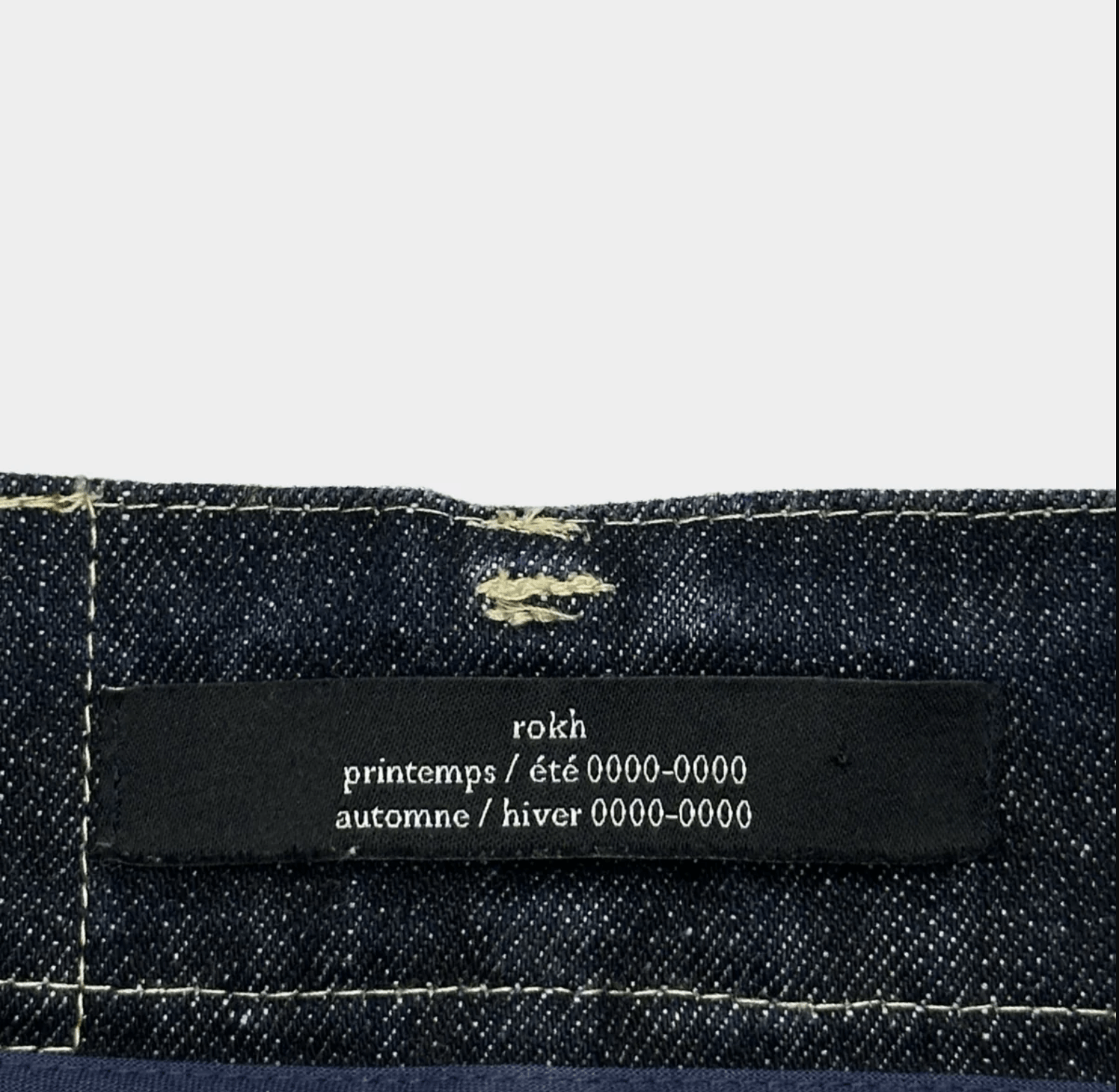 rokh Rokh washed double-layer jeans Size 26" / US 2 / IT 38 - 10 Thumbnail