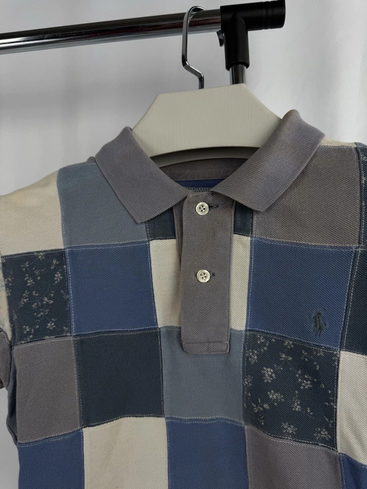 Polo Ralph Lauren Polo Ralph Lauren Patchwork Polo Shirt Multicolor Size:M Size M / US 6-8 / IT 42-44 - 3 Thumbnail