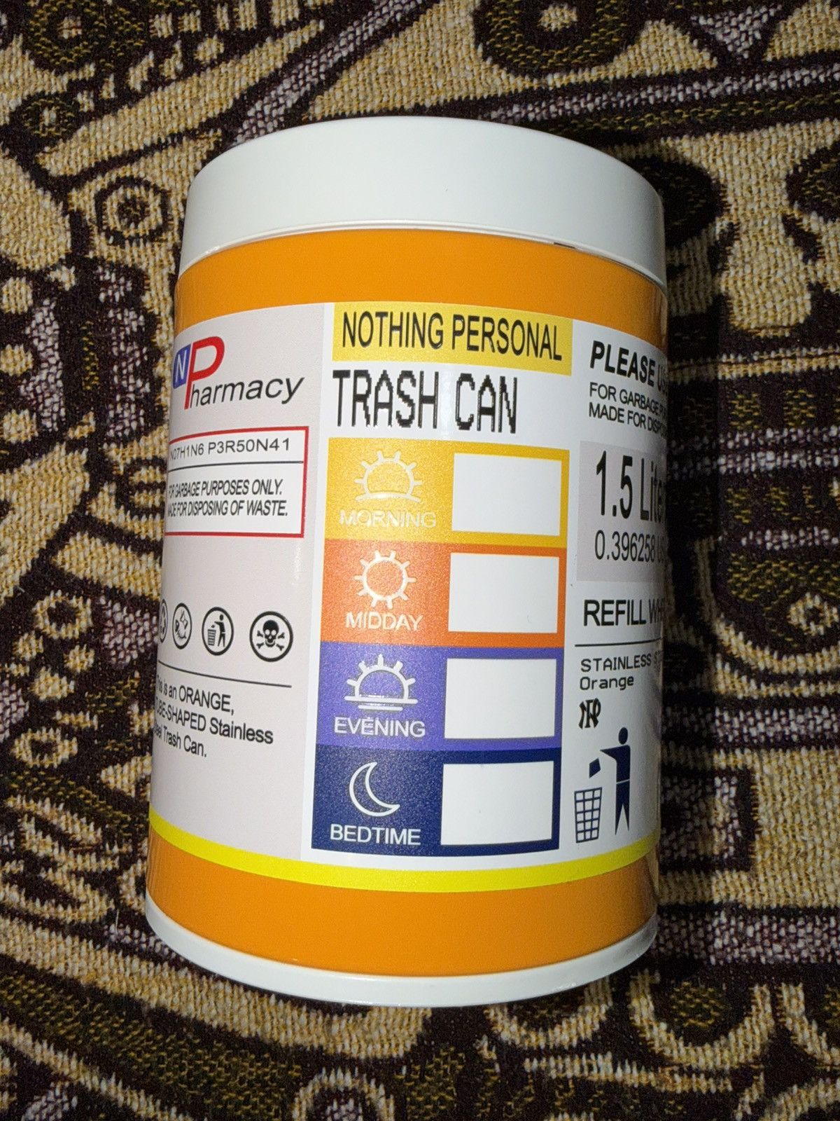 Nothing Personal Nothing Personal Medicine Jar Size ONE SIZE - 1 Thumbnail