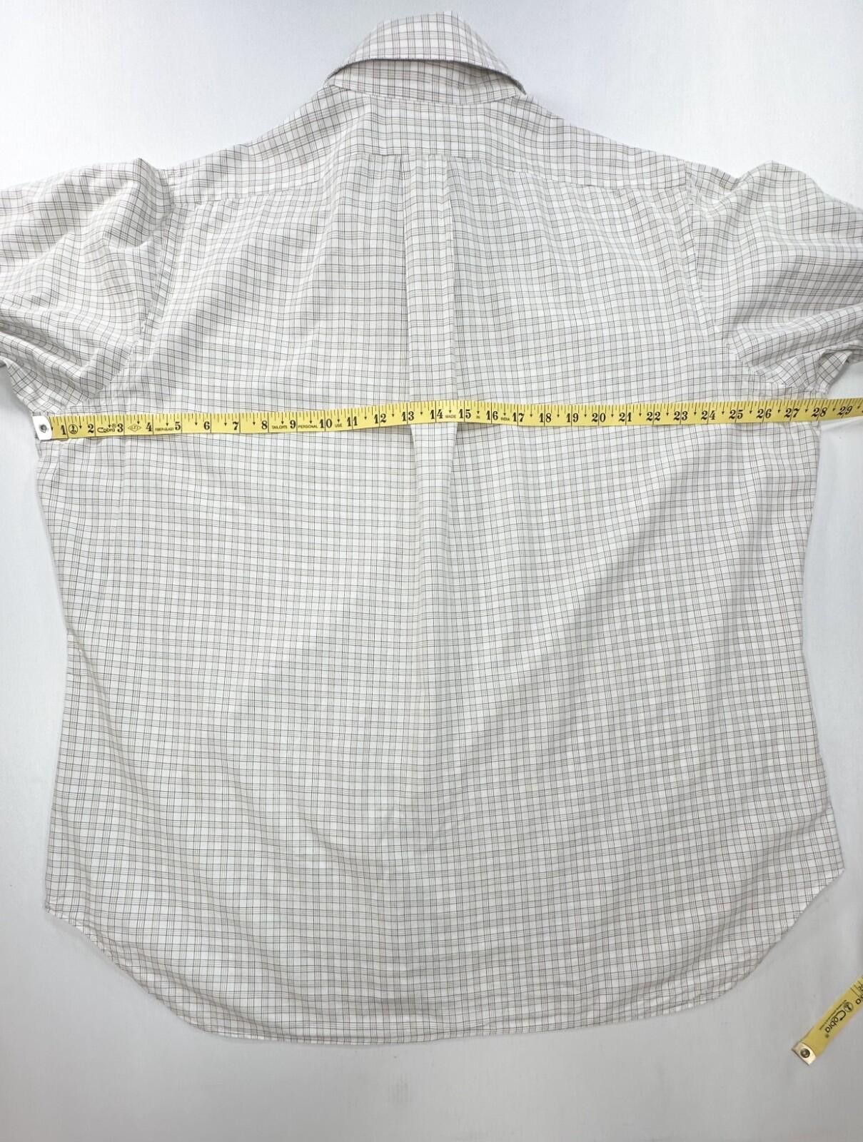 Other Corporate Image Tom James Check Tailored Oxford Brown Men XL Size US XL / EU 56 / 4 - 4 Thumbnail