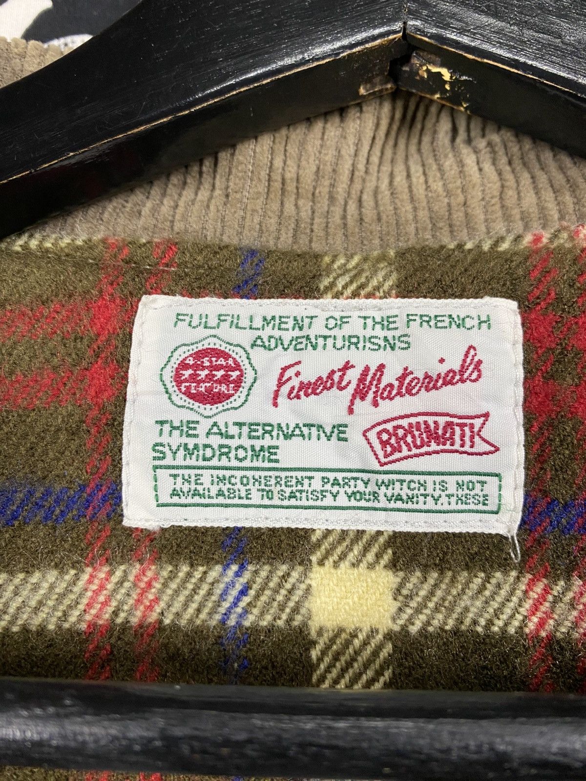 Japanese Brand BROWNIE Japanese Workwear Canvas Jacket Corduroy Collar Size US L / EU 52-54 / 3 - 10 Thumbnail