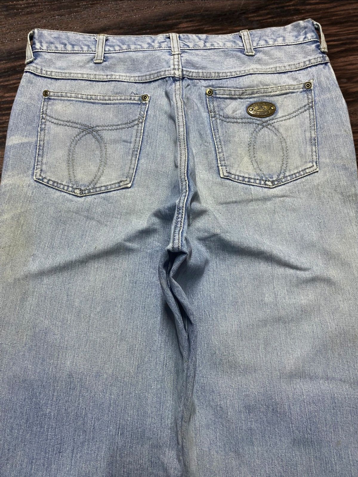 Edwin Vintage Japanese Brand Something guy Grunge Loose Jeans Size US 32 / EU 48 - 4 Thumbnail