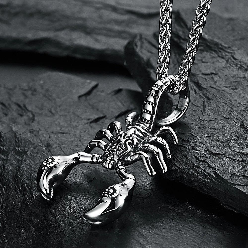 Other Vintage Scorpion Pendant Necklace Size ONE SIZE - 3 Thumbnail