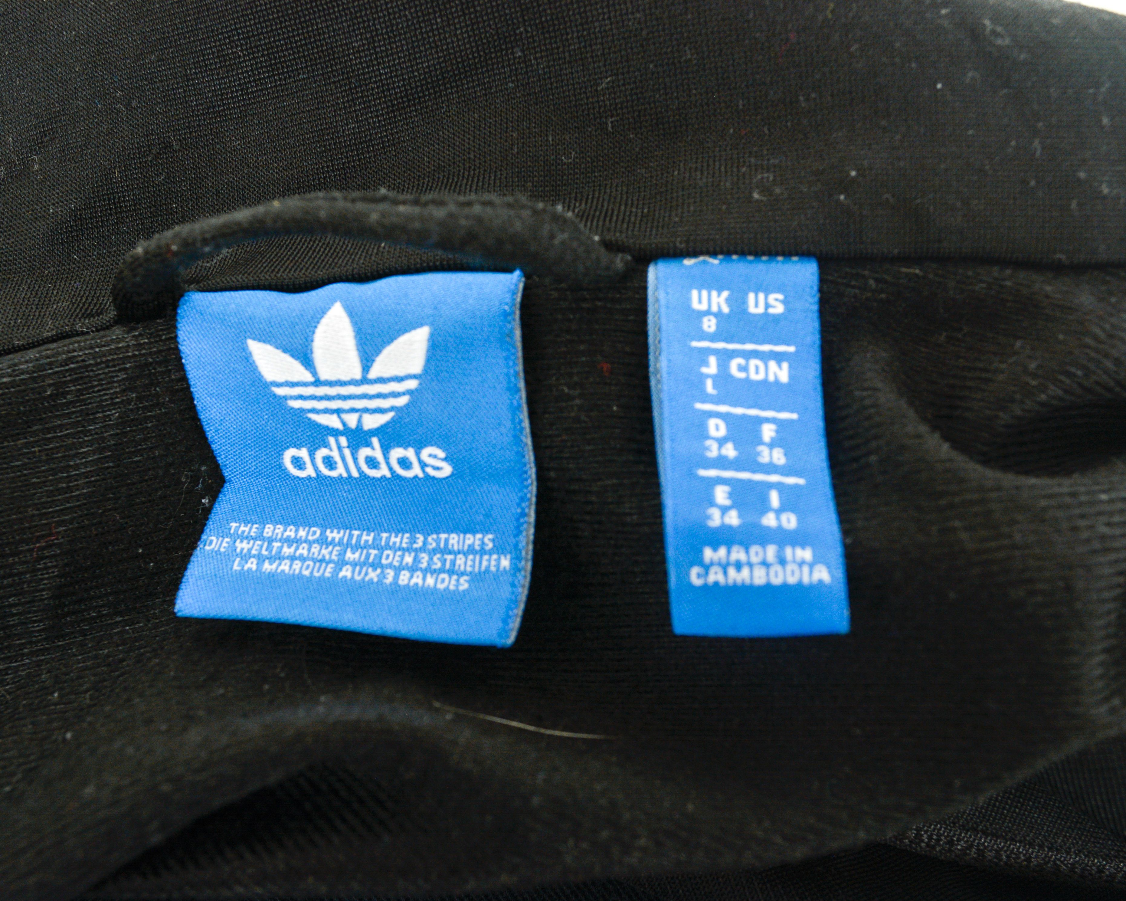 Adidas UK 8 Womens S Tracksuit Jacket Sweatshirt US 4 Sport Black Size S / US 4 / IT 40 - 7 Thumbnail