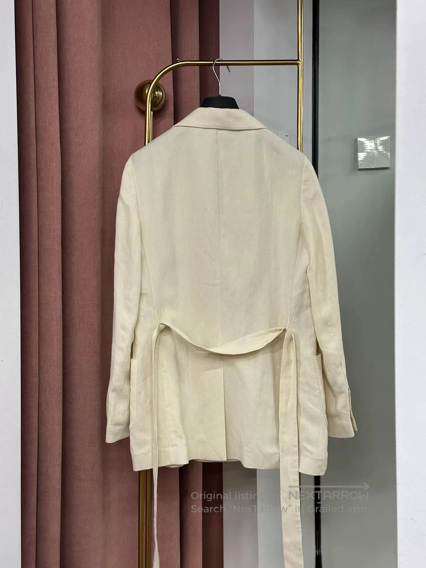 Brunello Cucinelli Brunello Cucinelli Beige Blazer Jacket. Size US S / EU 44-46 / 1 - 4 Thumbnail