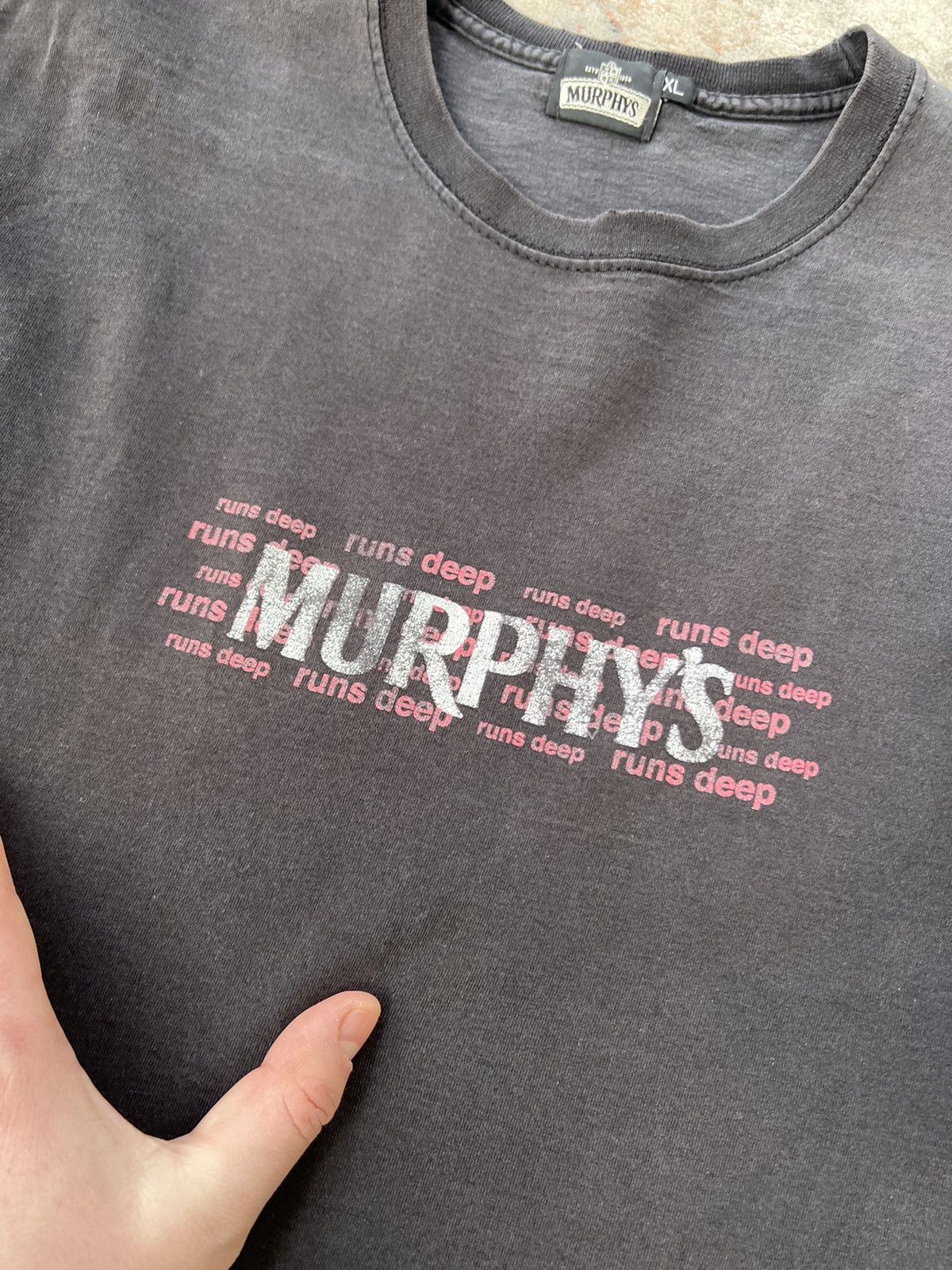 Band Tees Vintage Murphys Runs Deep Tee Size US XL / EU 56 / 4 - 4 Thumbnail