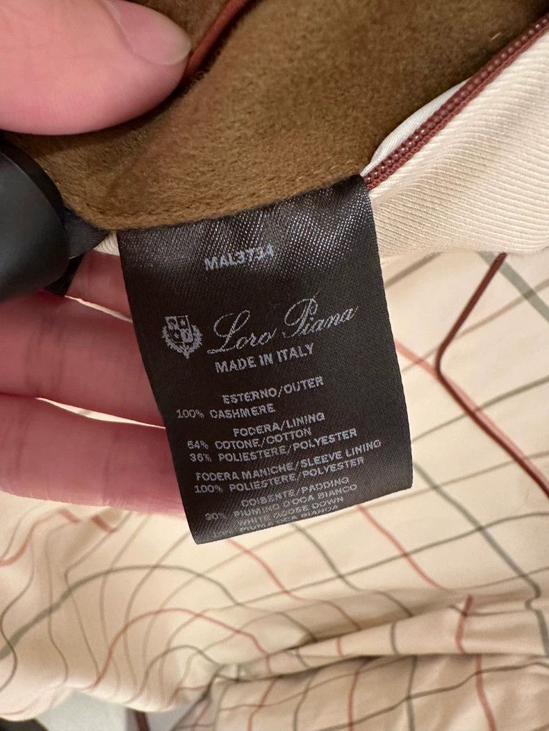 Loro Piana LORO PIANA Men's windproof pure cashmere down jacket Size US M / EU 48-50 / 2 - 8 Thumbnail