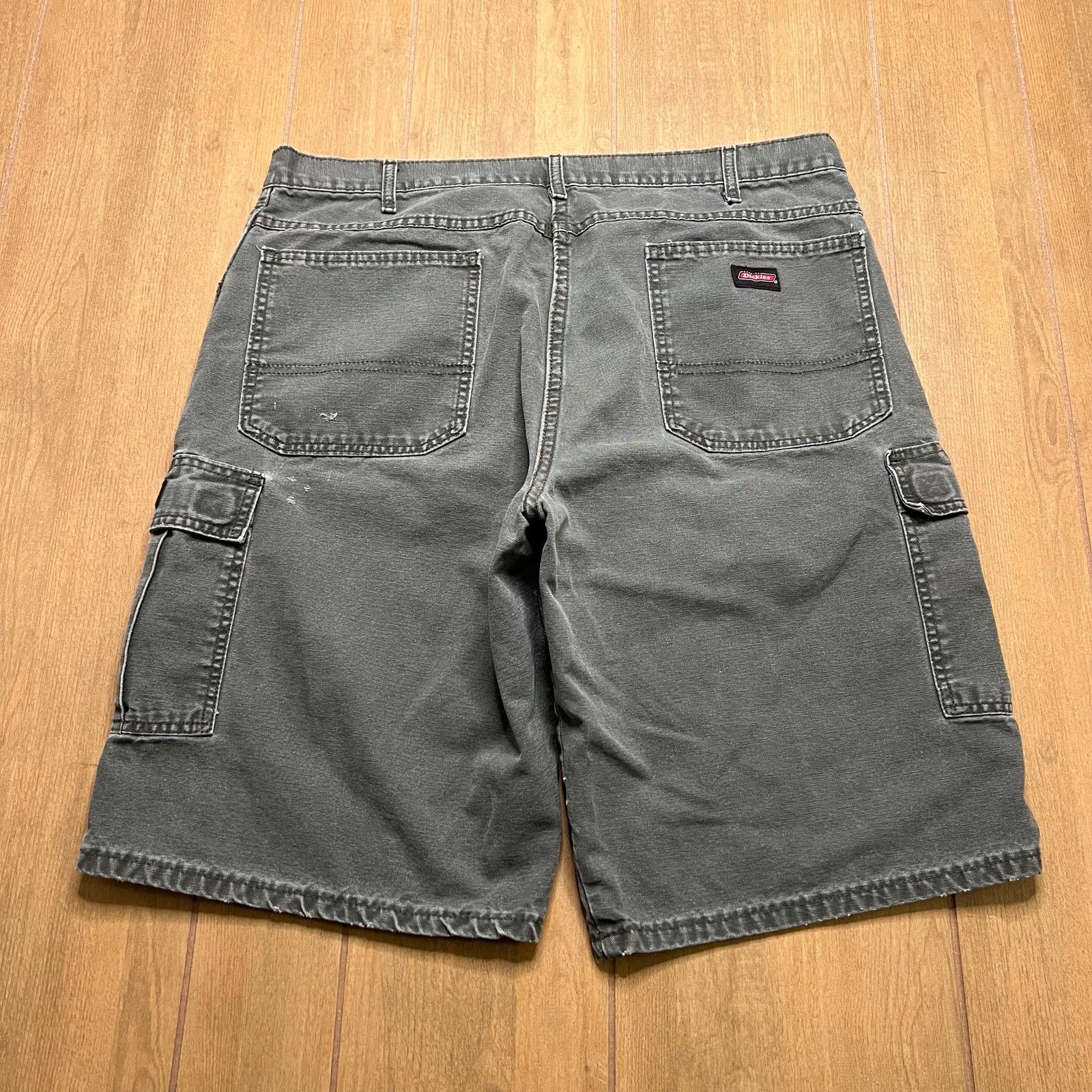 Dickies Vintage Dickies Cargo Shorts Sz 40 Relaxed Fit Green Y2K Size US 40 / EU 56 - 8 Thumbnail