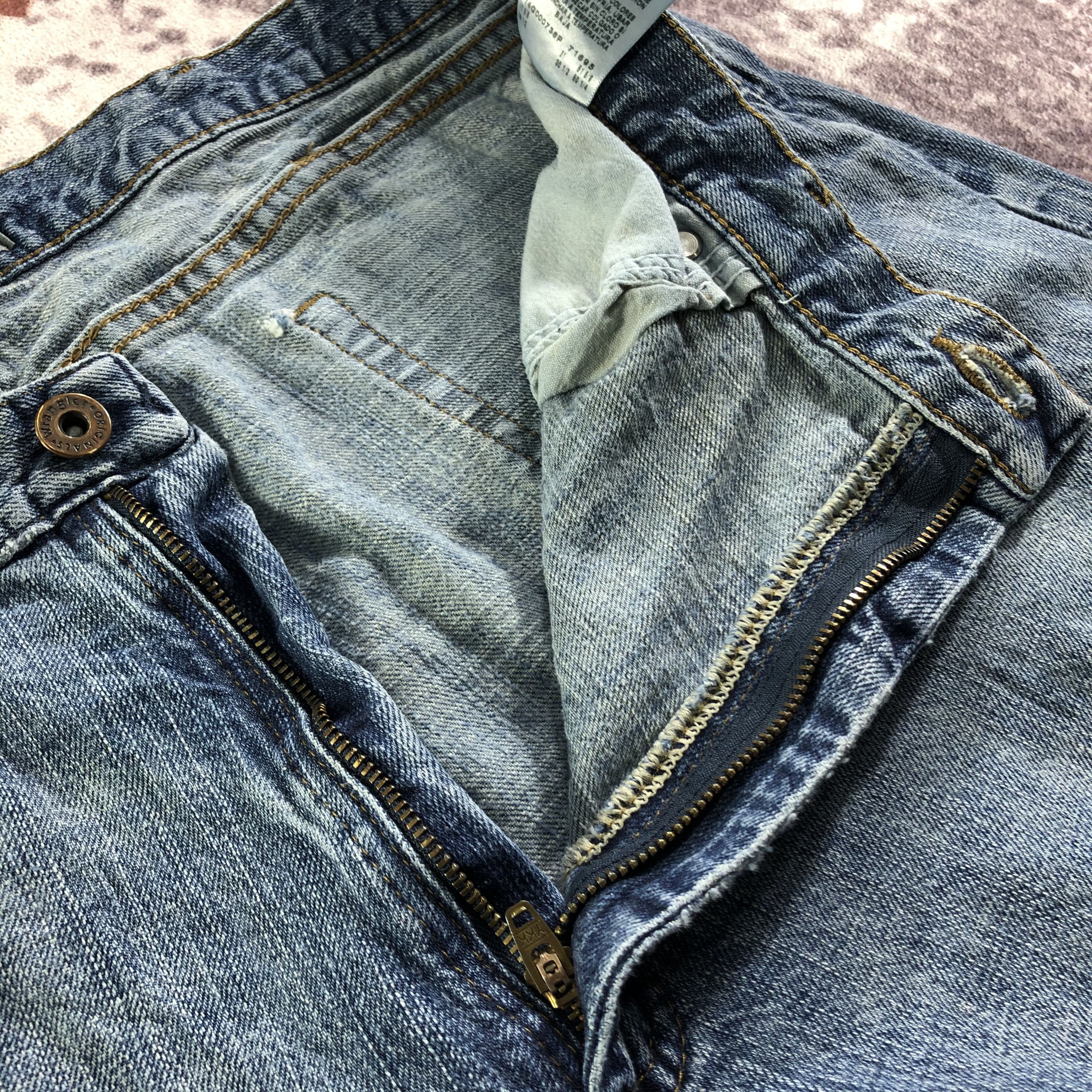 Vintage × Wrangler Vintage Blue Wash Wrangler Jeans-JM3384 Size US 38 / EU 54 - 8 Thumbnail