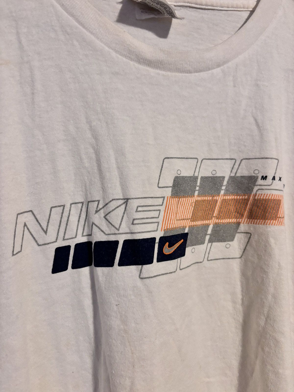 Nike Vintage Nike Air Burst Promo tee 90s Size US XL / EU 56 / 4 - 2 Thumbnail