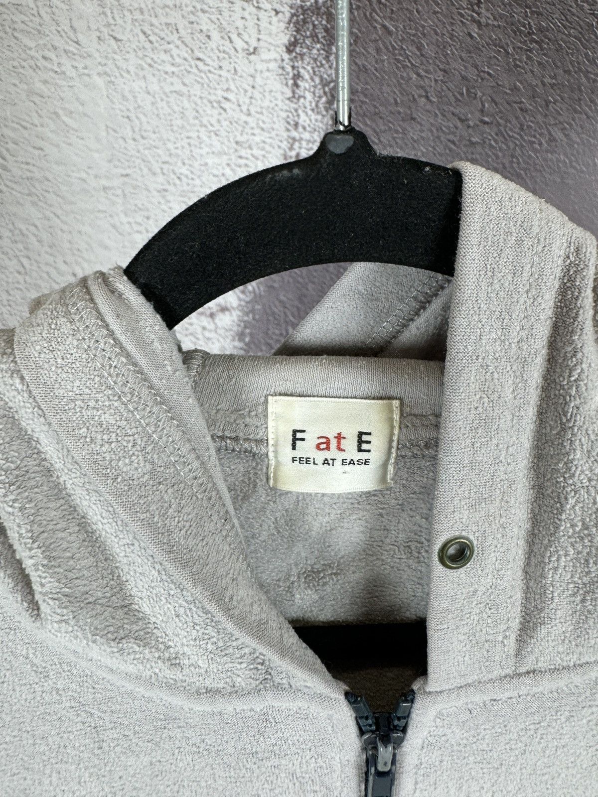 Japanese Brand F at E Feel at Ease vintage fleece half zip anorak hoodie Size US L / EU 52-54 / 3 - 8 Thumbnail