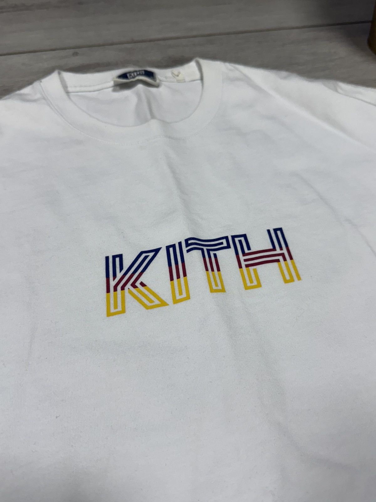 Kith Kith Tokyo Boro vintage centr logo tee shirt Size US M / EU 48-50 / 2 - 5 Thumbnail