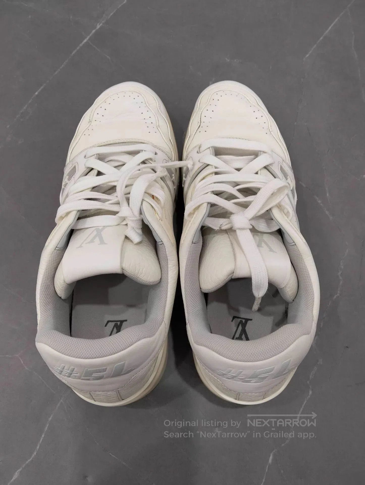 Louis Vuitton White Low. Size US 9 / EU 42 - 7 Thumbnail