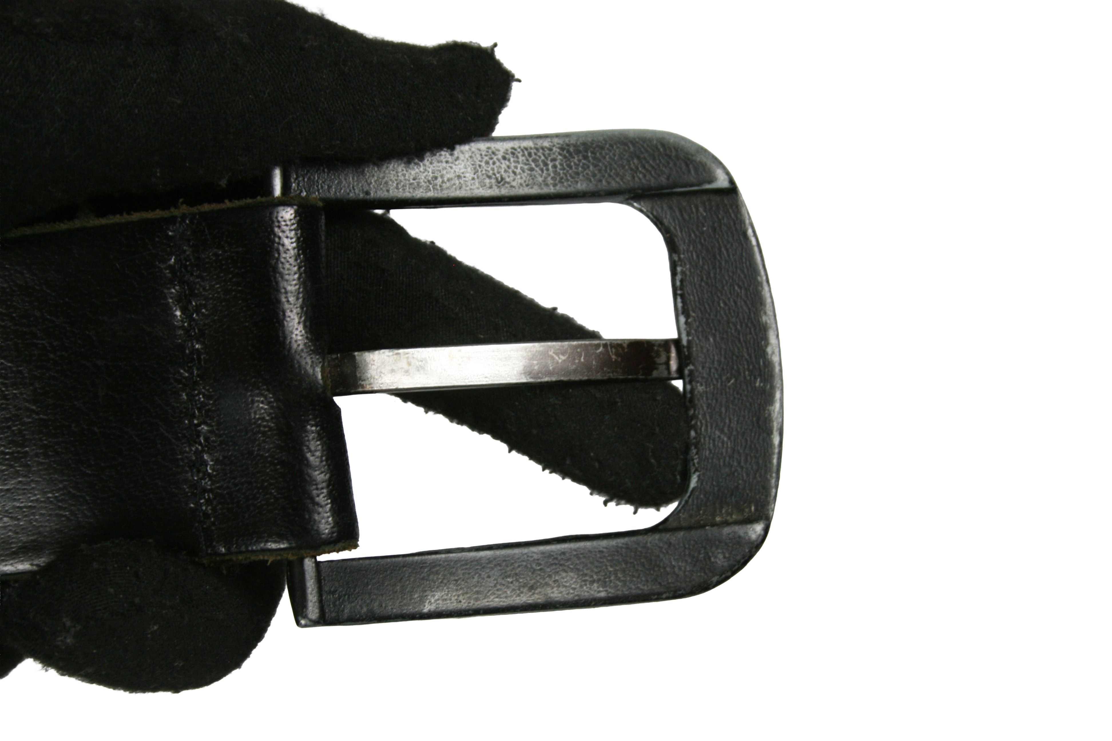 Dirk Bikkembergs 90S Archive Military "Bullet" Leather Belt Size ONE SIZE - 5 Thumbnail