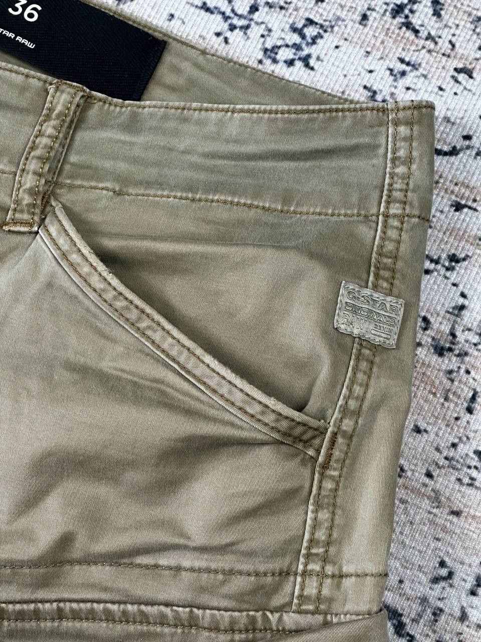 G-Star G-star Baggy Military Olive Cargo Shorts Size US 36 / EU 52 - 7 Thumbnail