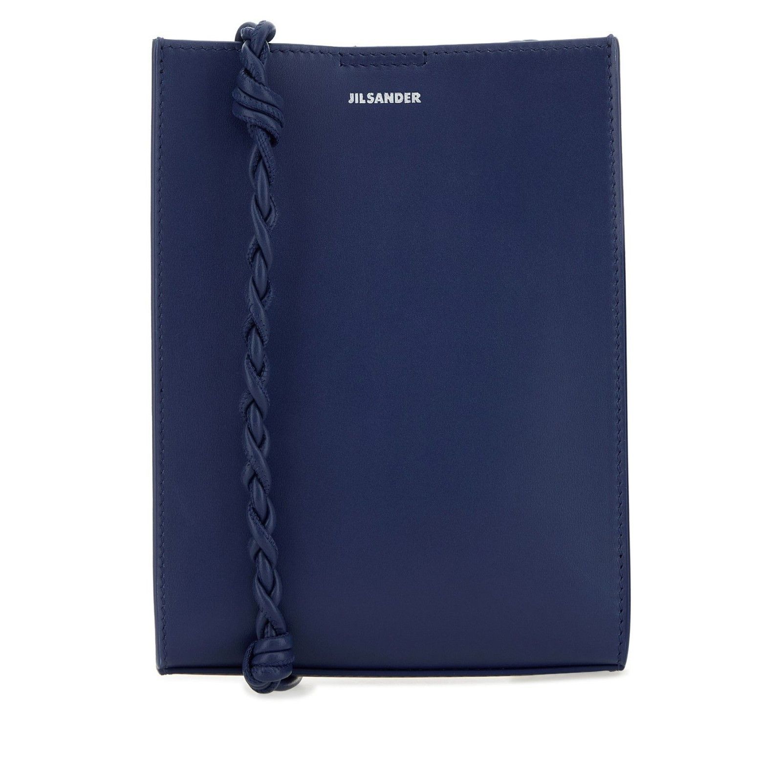 Jil Sander JIL SANDER Tangle Small Blue Leather Shoulder Bag New Size ONE SIZE - 1 Thumbnail